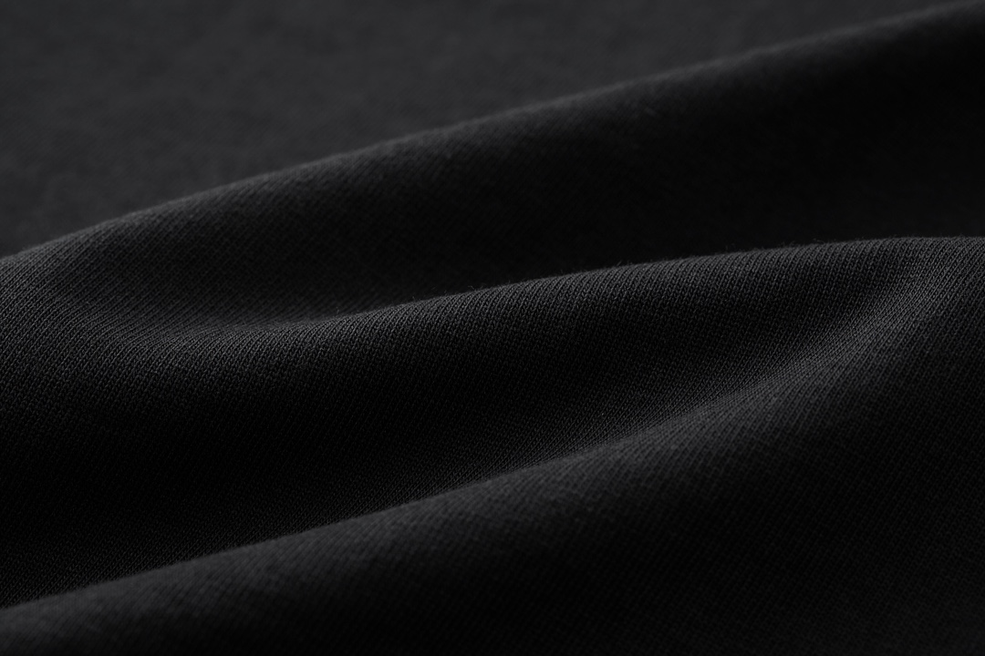 LOUIS VUITTON 路易威登 LV  串珠 衬衫夏季 T恤 男女同款  短袖 黑色A5