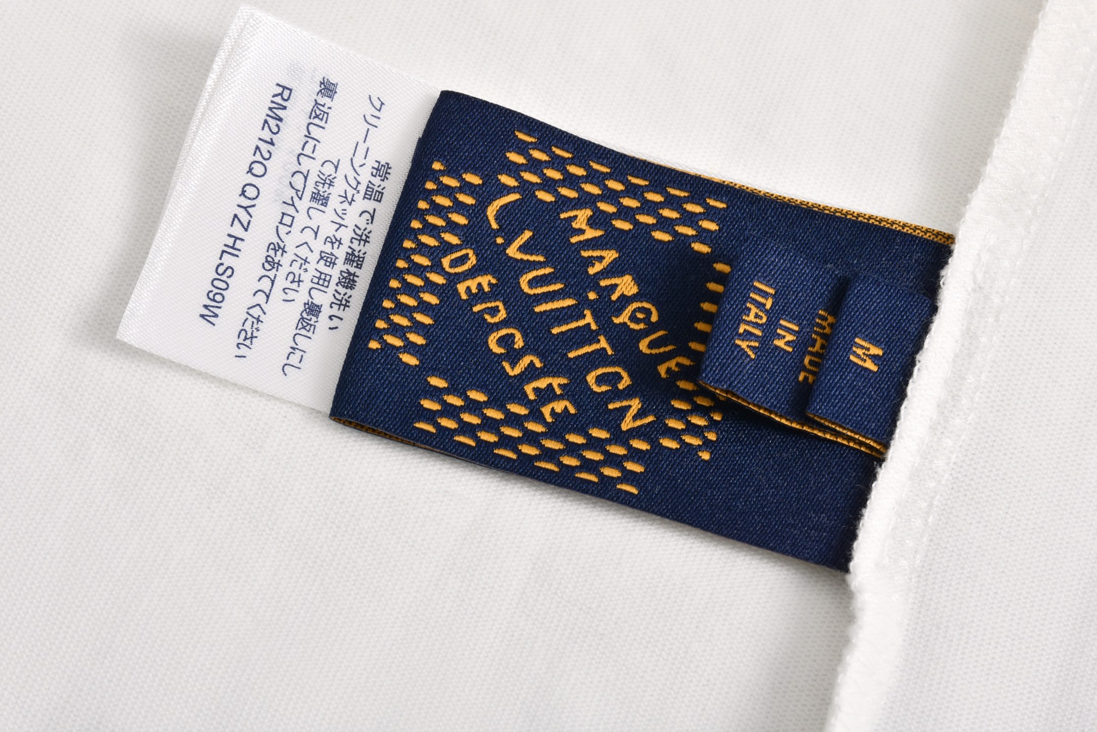 LOUIS VUITTON 路易威登 LV  四叶草衬衫夏季 T恤 男女同款  短袖 米白A5