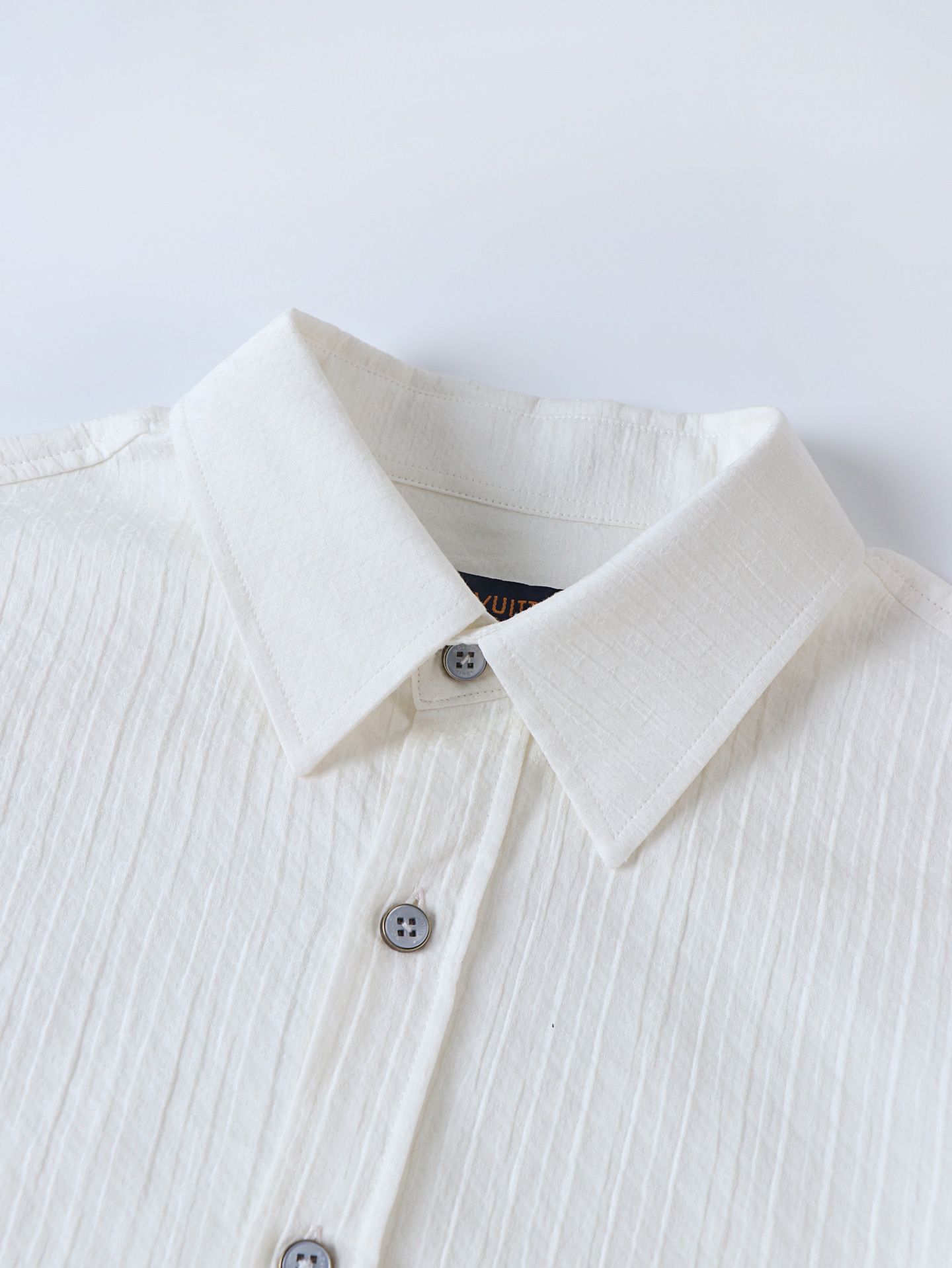LOUIS VUITTON 路易威登 LV  棉质混纺衬衫  外套 长袖 秋冬款 白色A5