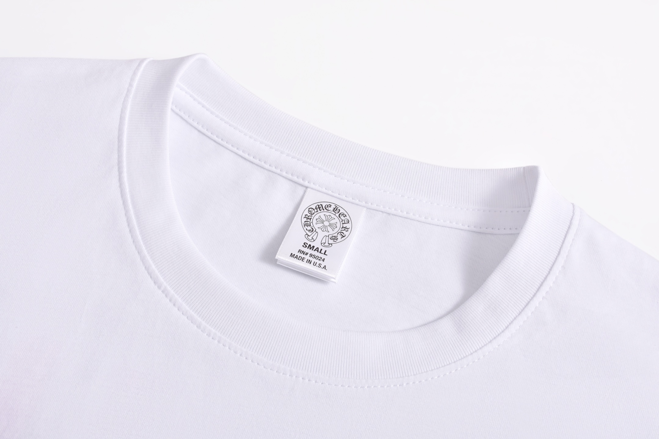 Chrome Hearts 克罗心 美国国旗 字母 印花 短袖 T恤 黑色 白色A0