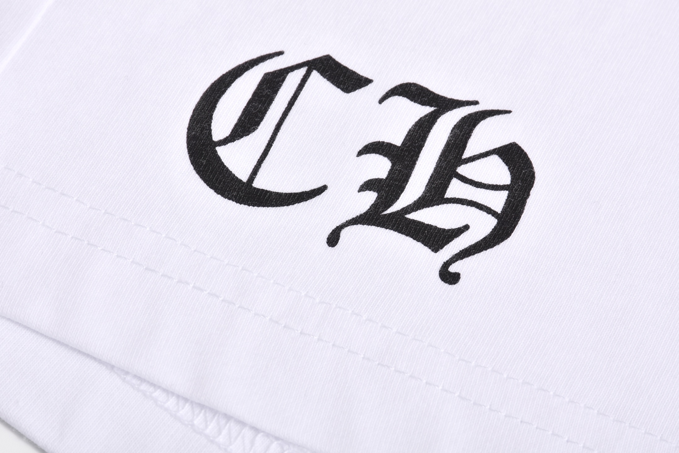 Chrome Hearts 克罗心 美国国旗 字母 印花 短袖 T恤 黑色 白色A0