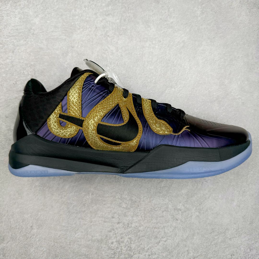 灭世MAX Kobe5  zoom  Year OF the Mamba 科比 5  前后气垫   籃球鞋 球鞋 實戰鞋  真碳板  波鞋  黑紫金 IB4481-500
