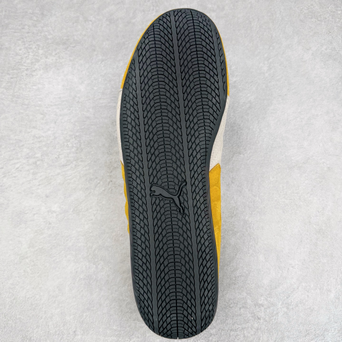 PUMA  Speedcat  圆头系带 二层绒面皮防滑耐磨 低筒 舒适时尚 赛车 跑步鞋 休闲鞋 波鞋 黄色  398846-06