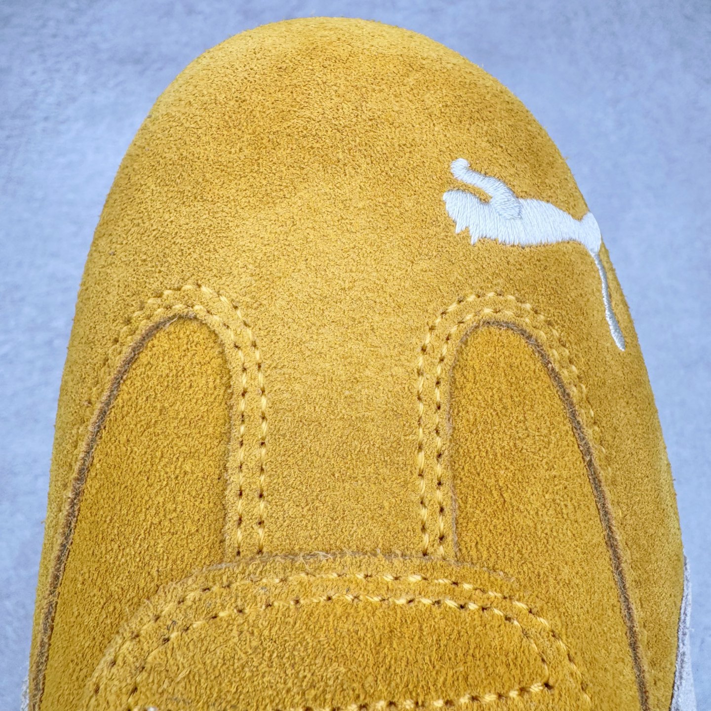 PUMA  Speedcat  圆头系带 二层绒面皮防滑耐磨 低筒 舒适时尚 赛车 跑步鞋 休闲鞋 波鞋 黄色  398846-06