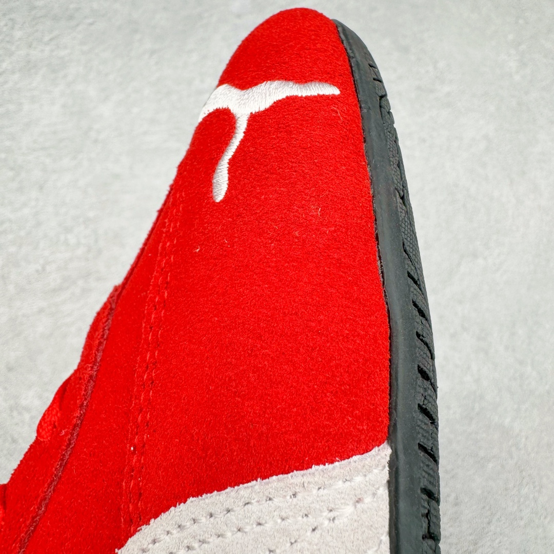 PUMA  Speedcat  圆头系带 二层绒面皮防滑耐磨 低筒 舒适时尚 赛车 跑步鞋 休闲鞋 波鞋 红色 398846-02