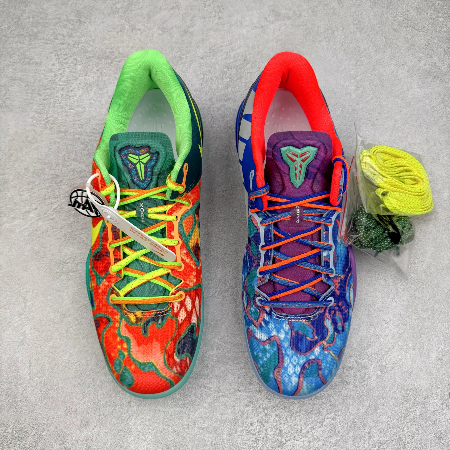 灭世Max Kobe 8 Protro 科比8 低筒  全掌LUNARLON 鞋墊 籃球鞋 實戰鞋 球鞋 男鞋 波鞋 橙蓝鸳鸯 2025 HM9621-900