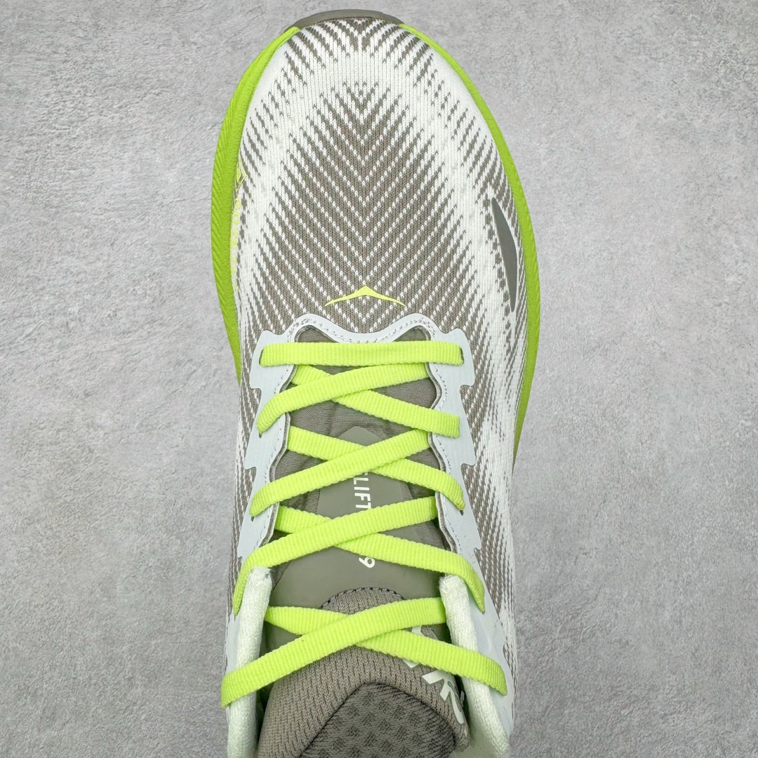 防水款 Hoka ONE ONE Clifton 9 克里夫顿 9 低筒 舒适运动 防滑耐磨 透气跑步鞋 运动 波鞋 芦苇绿 1141470-STLV