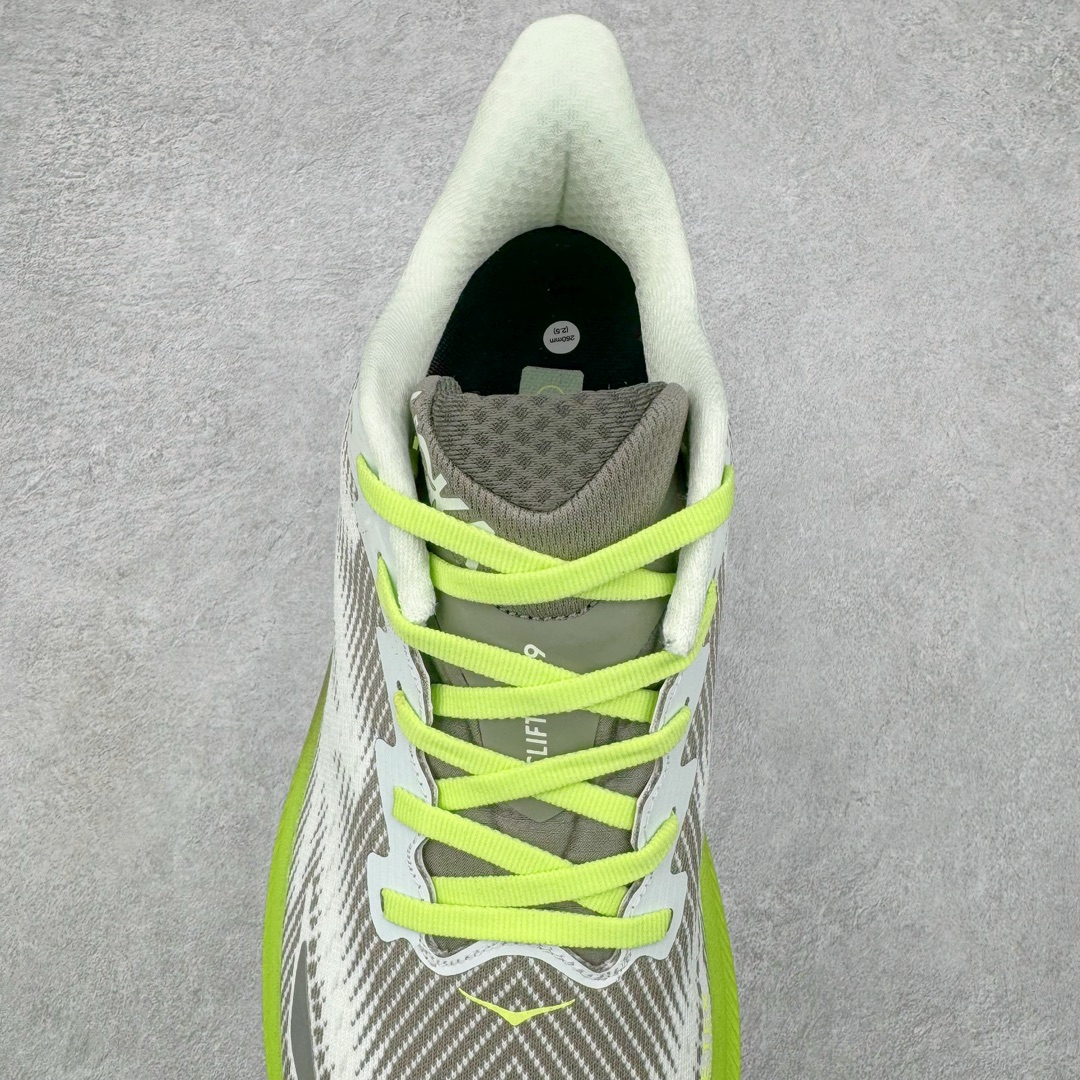 防水款 Hoka ONE ONE Clifton 9 克里夫顿 9 低筒 舒适运动 防滑耐磨 透气跑步鞋 运动 波鞋 芦苇绿 1141470-STLV