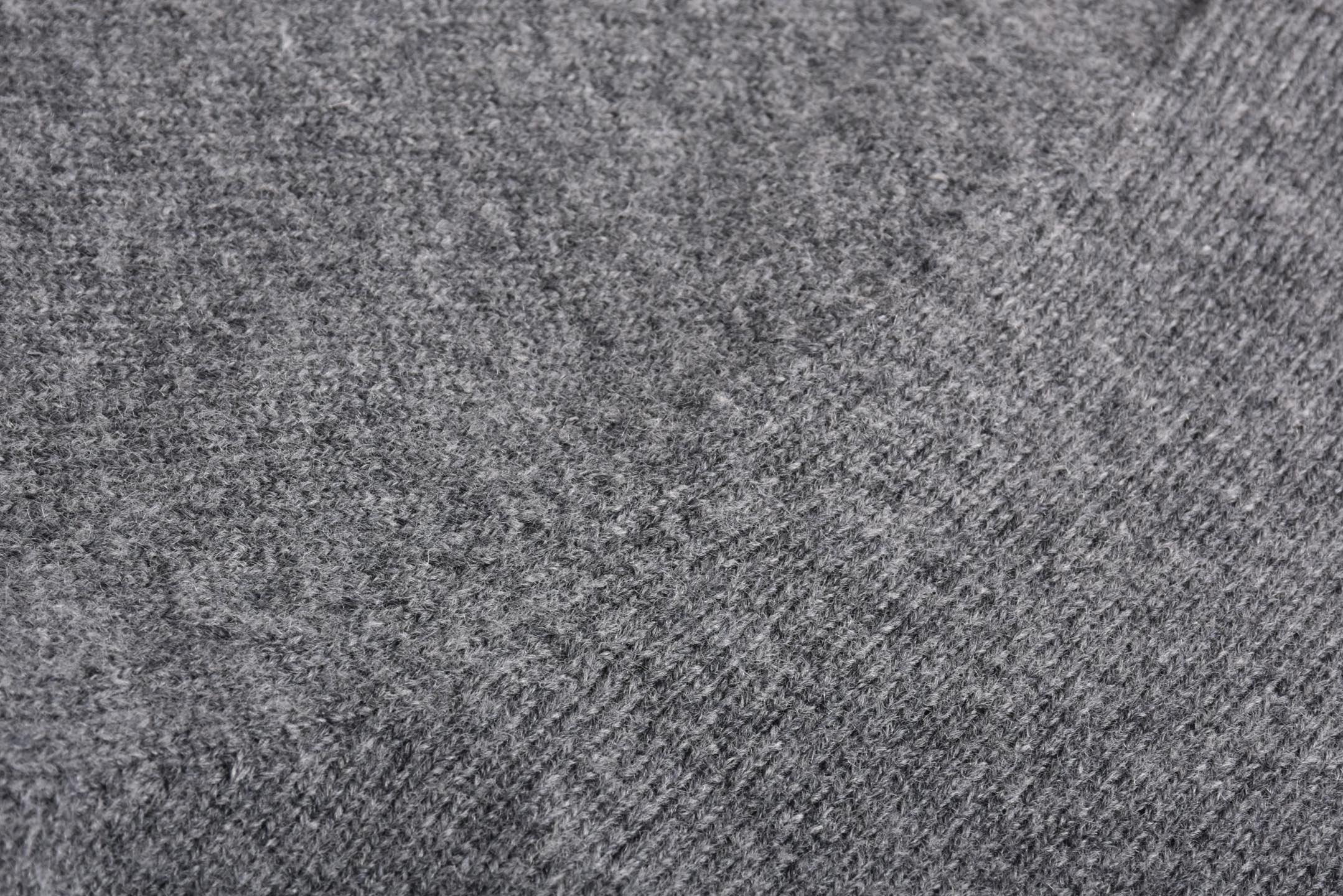 MIU MIU 小logo 提花毛织  圆领短袖 T恤 夏季  灰色A5