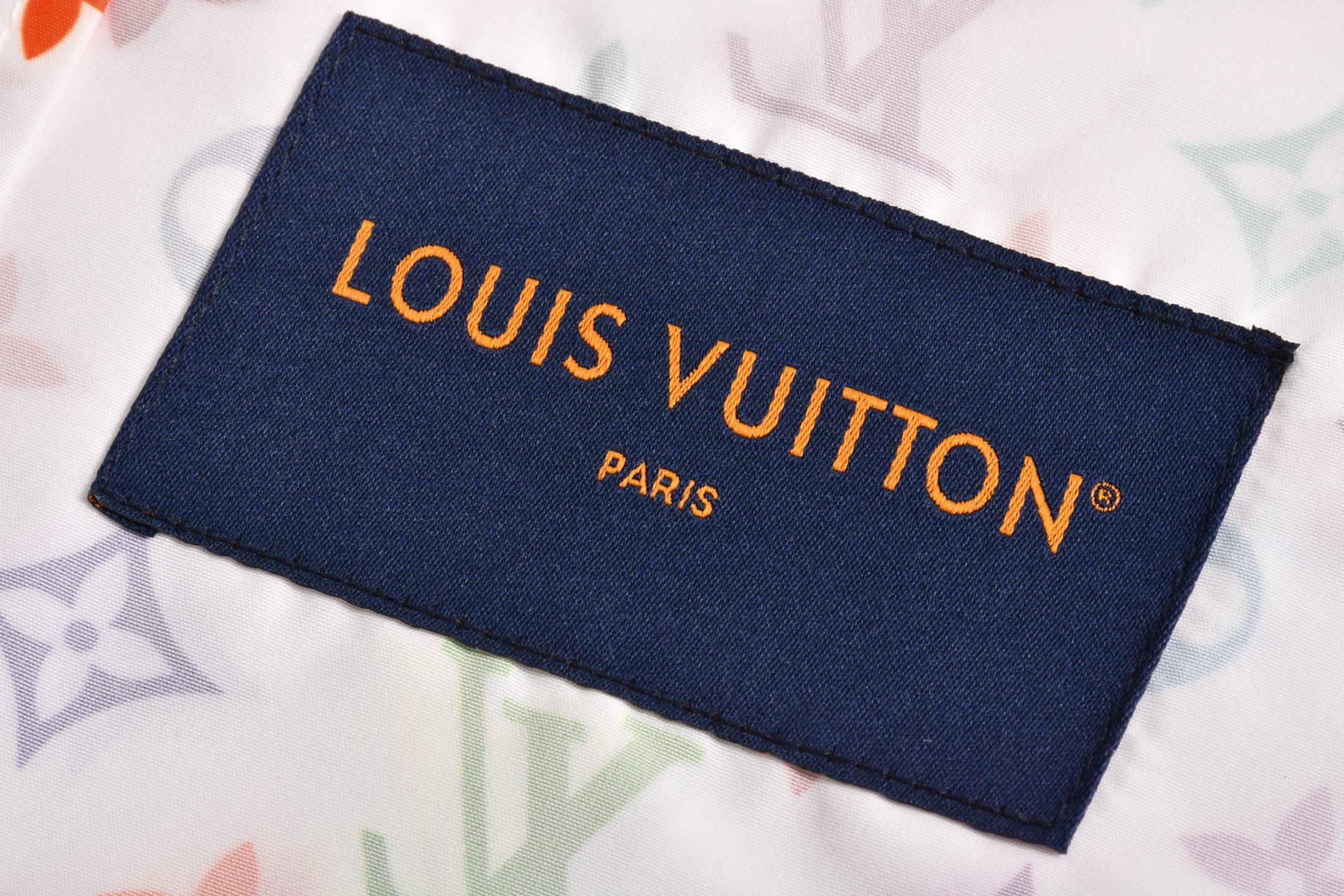 LOUIS VUITTON 路易威登 LV  村上隆 连帽 夹克 风衣 外套 凤搂  黑色 白色 B5