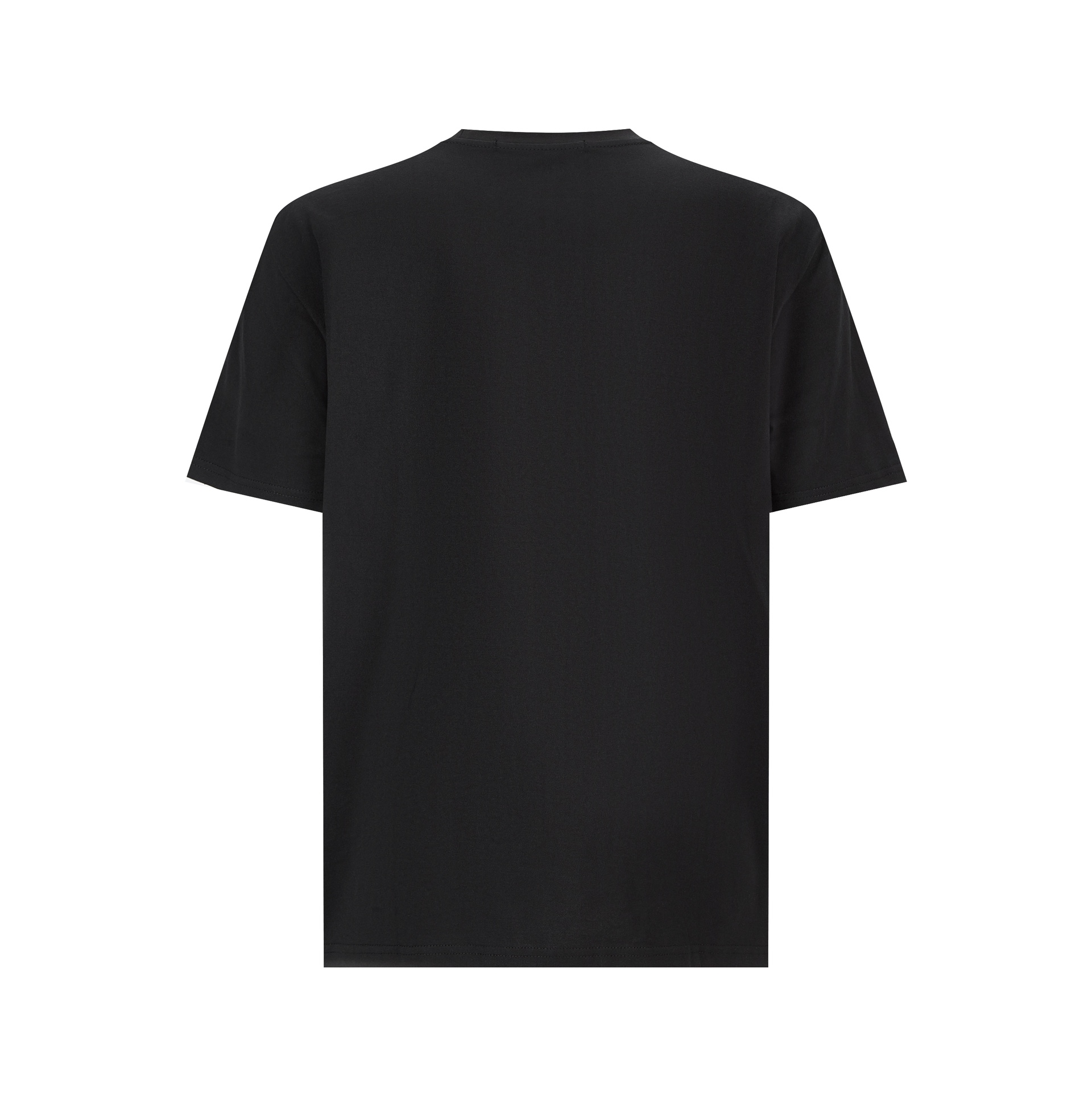 LOUIS VUITTON 路易威登 LV棕毛线狗 印花 夏季 T恤 男女同款  短袖 黑色A5