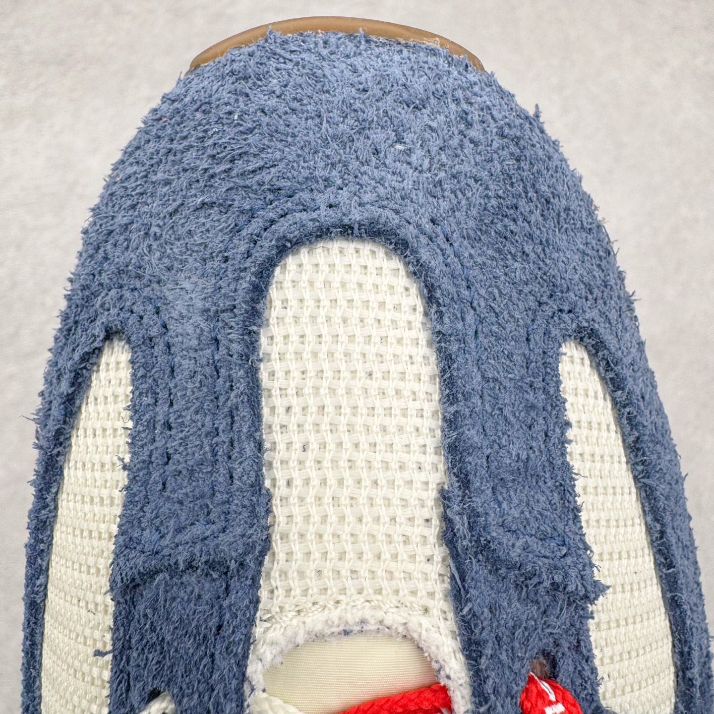 New Balance NB 471 低筒 织物牛剖层革 复古时尚 防滑耐磨 生活休闲鞋 波鞋  男女同款 米白深蓝色 U471AK