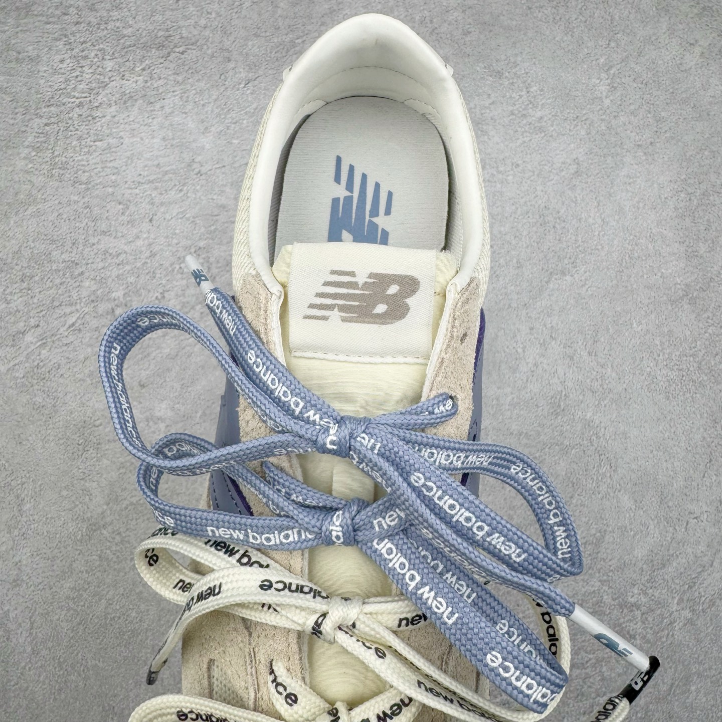 New Balance NB 471 低筒 织物牛剖层革 复古时尚 防滑耐磨 生活休闲鞋 波鞋  男女同款 米白色 U471AA