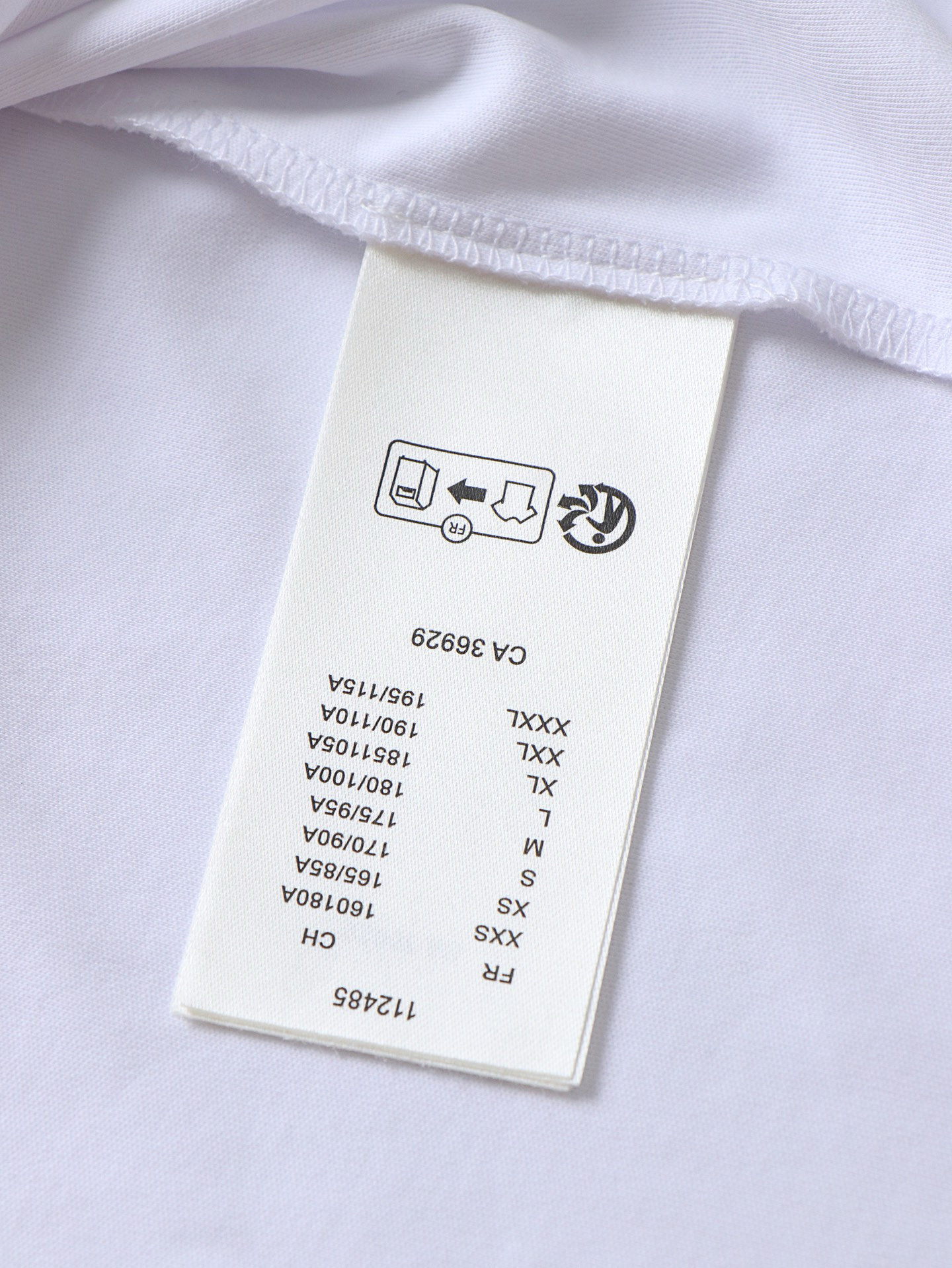 LOUIS VUITTON 路易威登 LV 印章印花 夏季 T恤 男女同款  短袖 白色A5