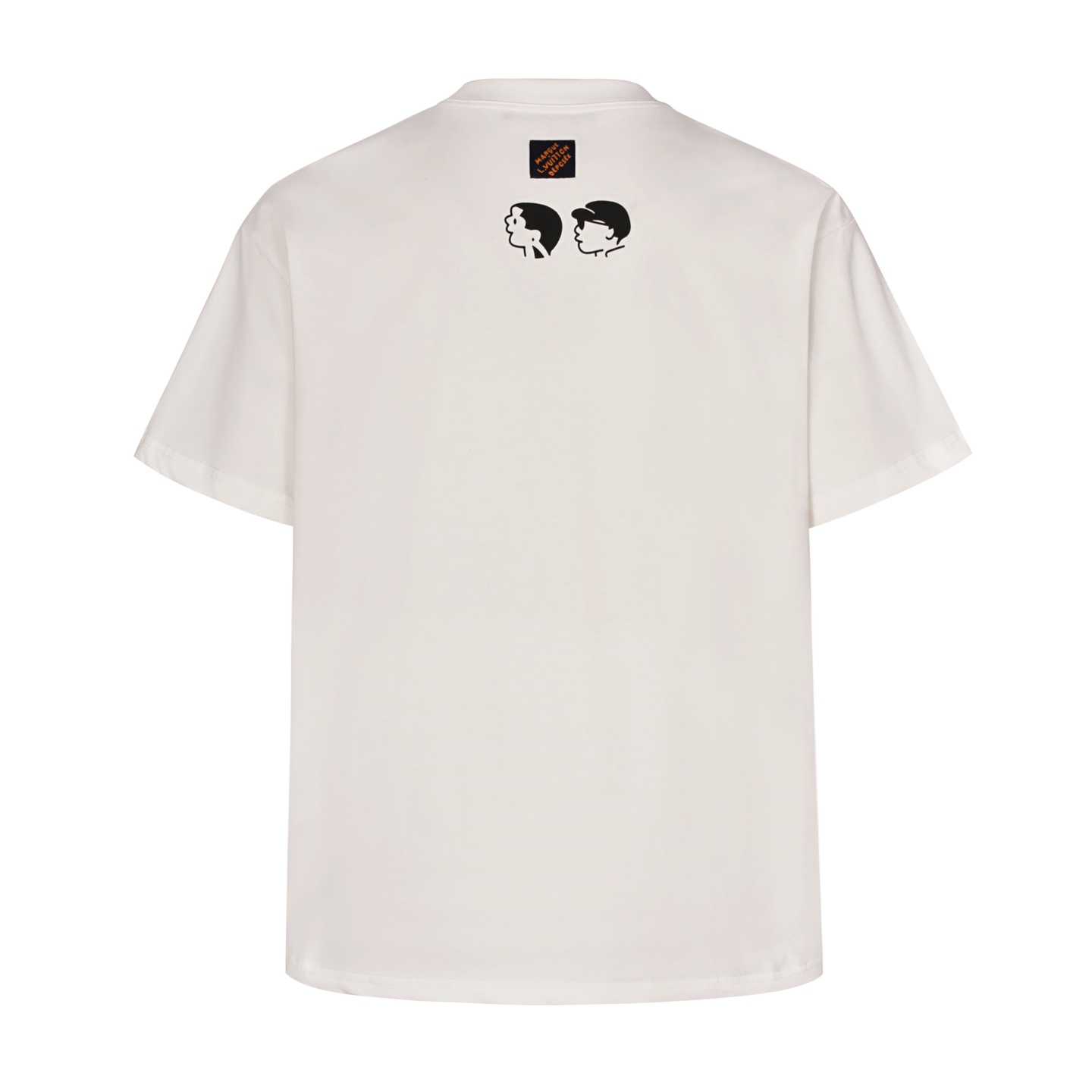 LOUIS VUITTON 路易威登 LV  红爱心  夏季 T恤 男女同款  短袖 白色A5