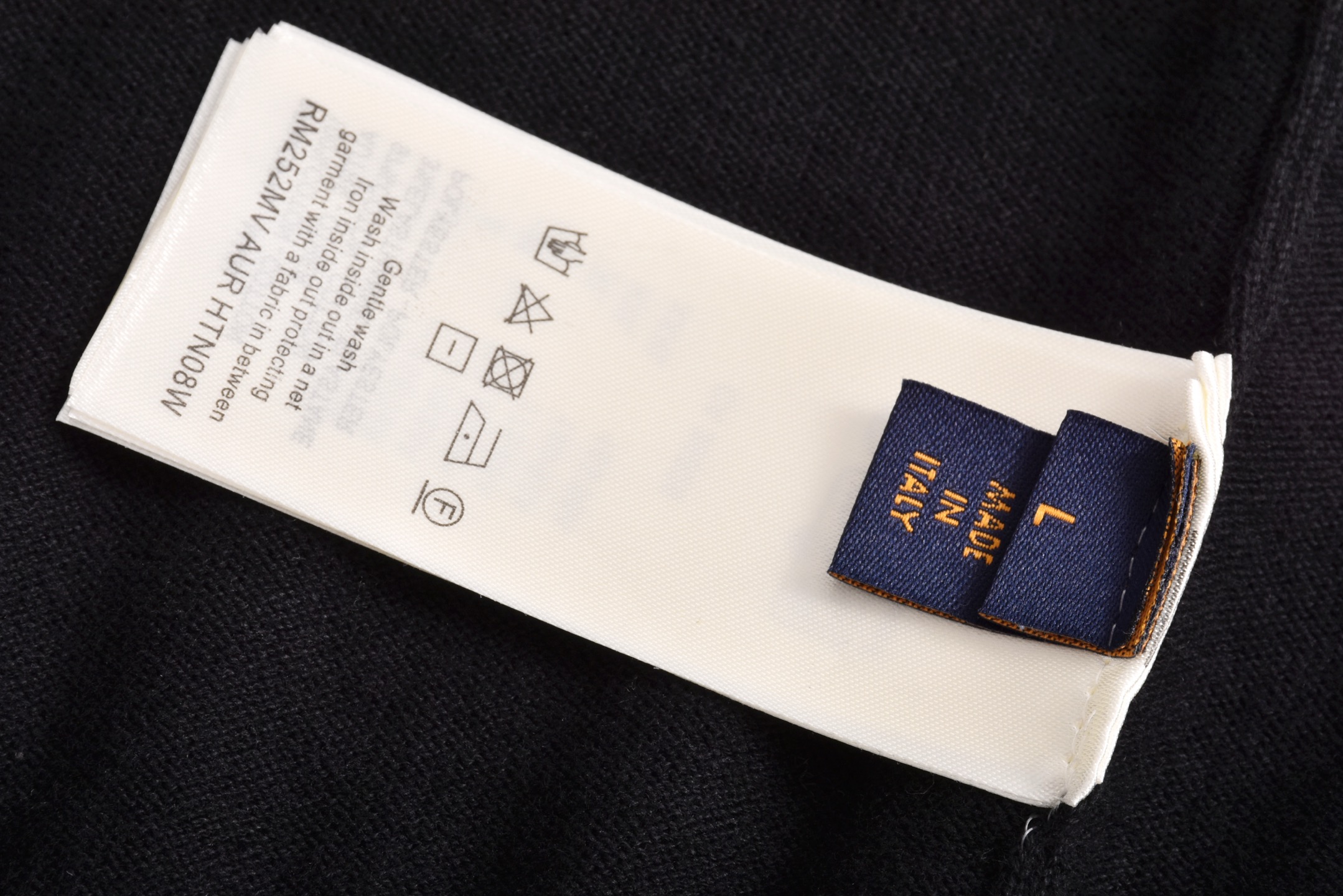 LOUIS VUITTON 路易威登 LV  拼色提花logo 针织 polo衫 外套 秋冬 凤搂  黑灰B0