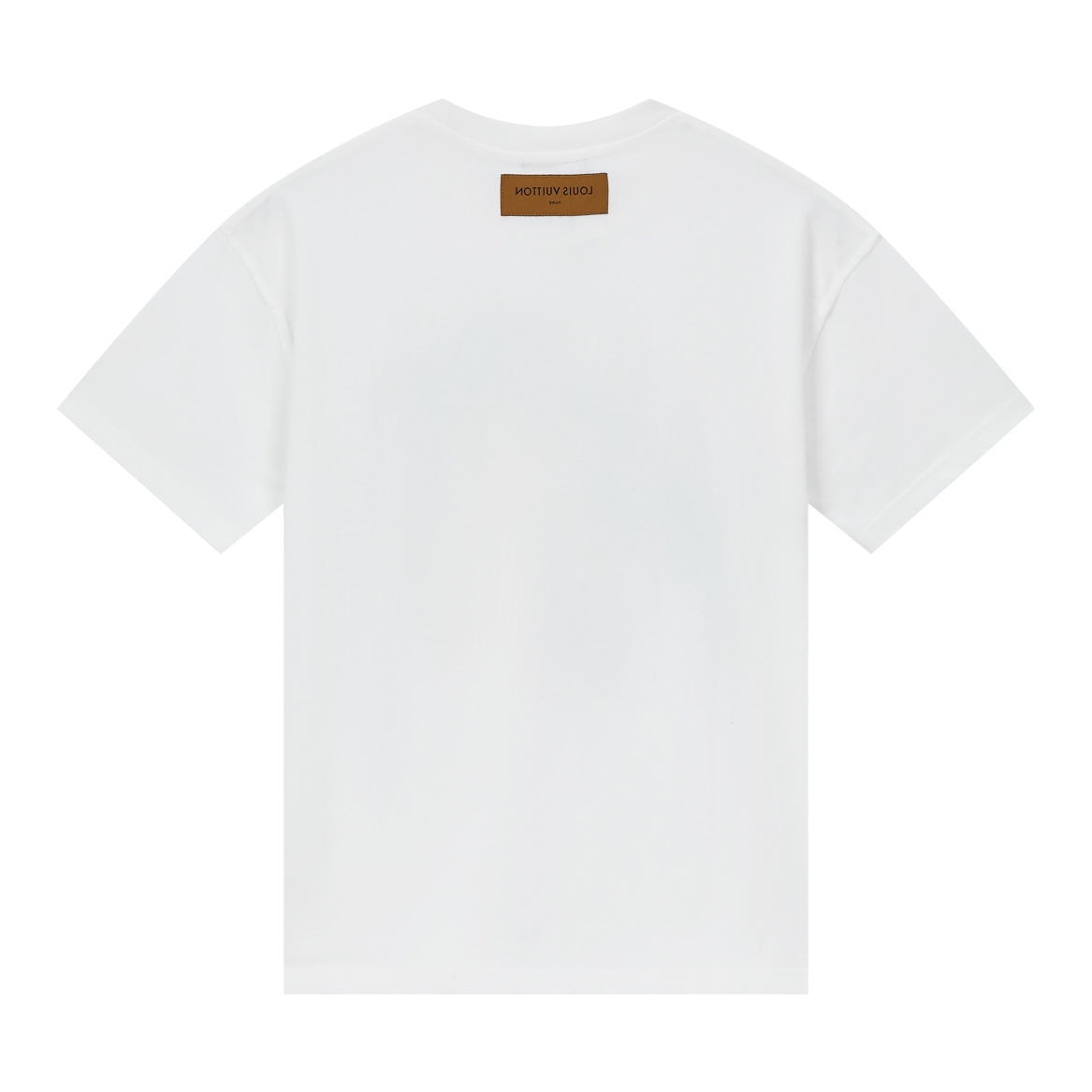 LOUIS VUITTON 路易威登 LV  手绘涂鸦 夏季 T恤 男女同款  短袖 白色A5