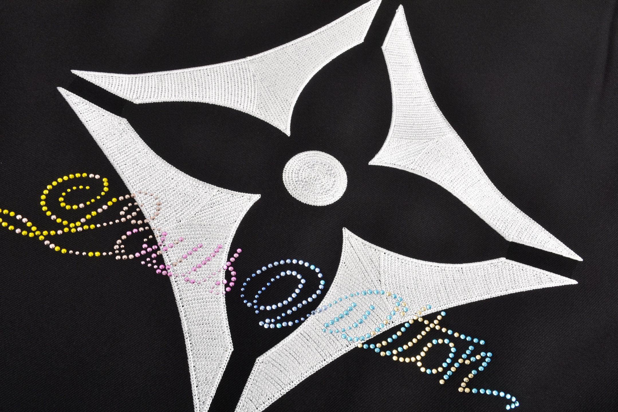 LOUIS VUITTON 路易威登 LV  四叶草彩钻 棒球服  夹克 外套 秋冬 凤搂  黑色C0