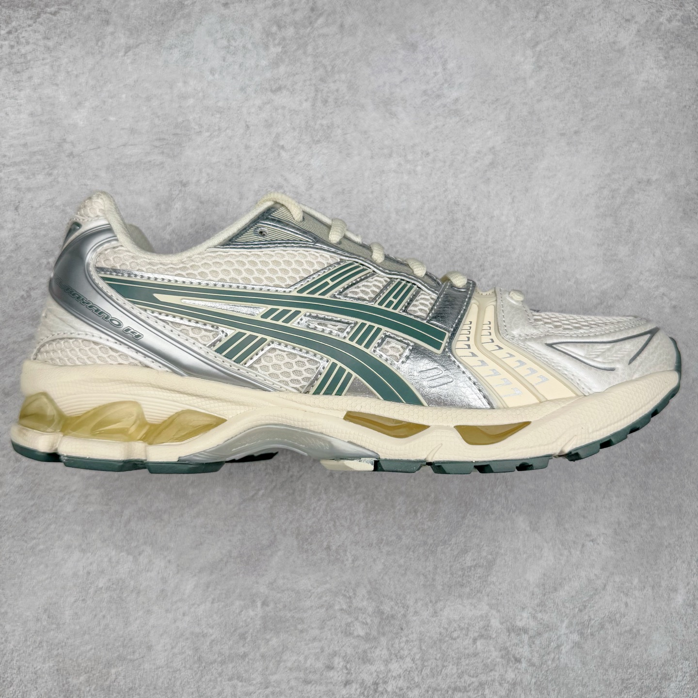 ASICS GEL-KAYANO K14 亚瑟士  低筒 减震 户外机能 运动鞋 跑步鞋  休闲鞋 板鞋 波鞋 男女同款  银白 1201A019-200