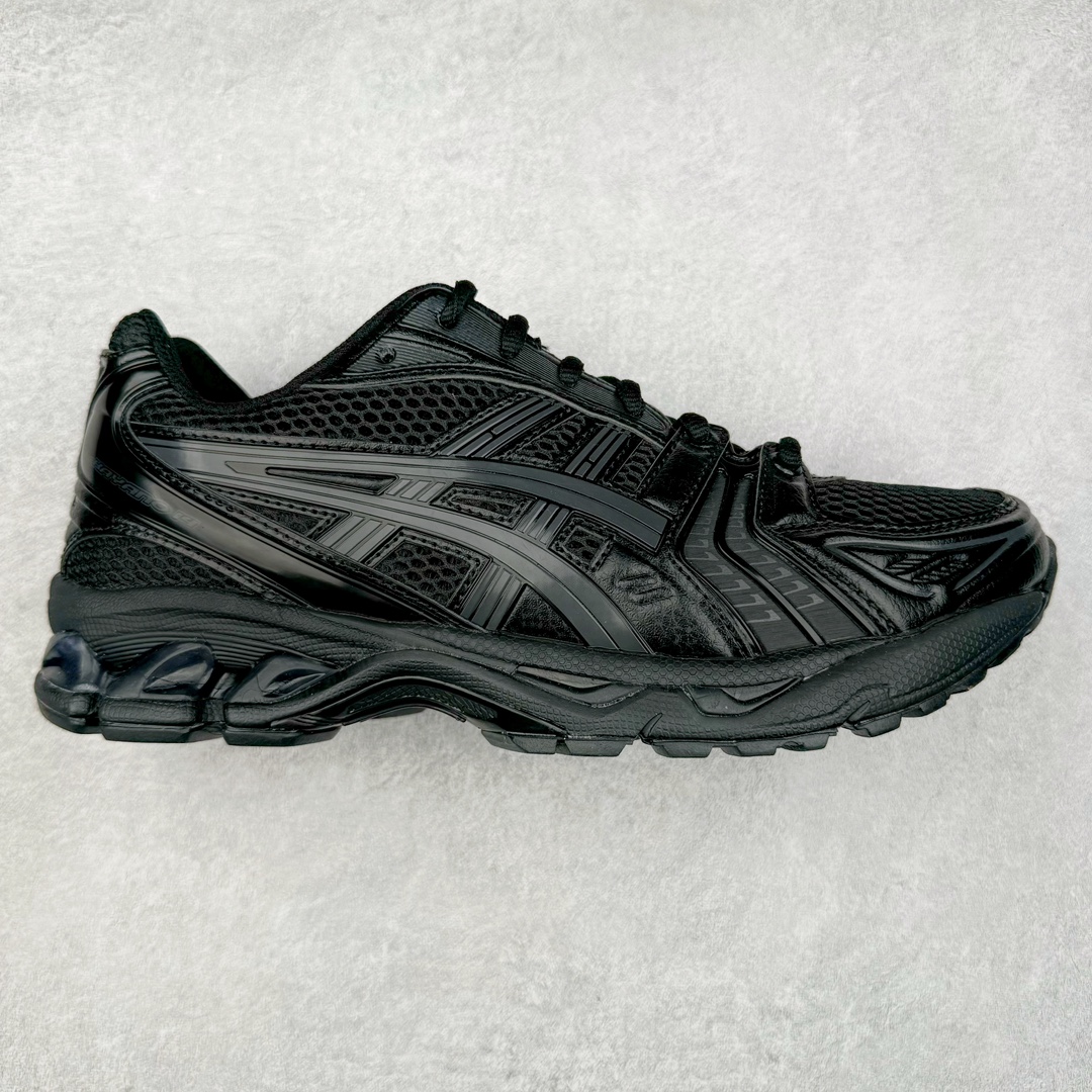 ASICS GEL-KAYANO K14 亚瑟士  低筒 减震 户外机能 运动鞋 跑步鞋  休闲鞋 板鞋 波鞋 男女同款  黑武士  1201A019-001