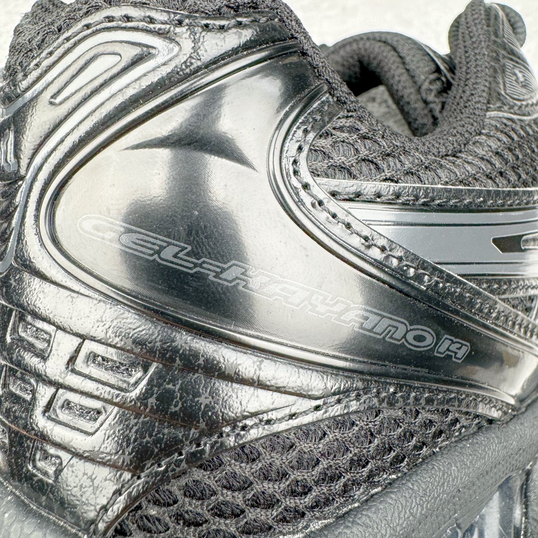 ASICS GEL-KAYANO K14 亚瑟士  低筒 减震 户外机能 运动鞋 跑步鞋  休闲鞋 板鞋 波鞋 男女同款  黑武士  1201A019-001