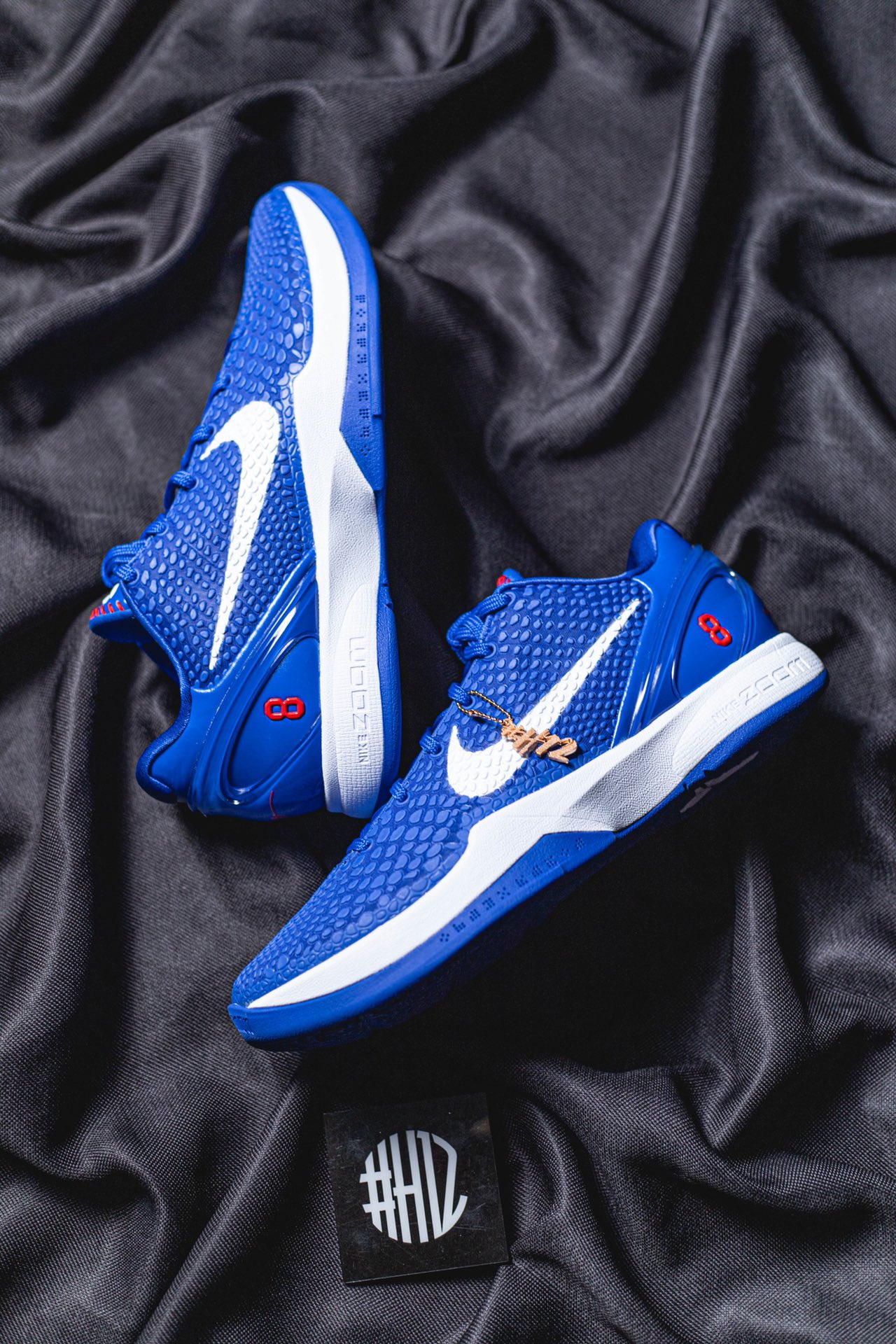 H12/Godkiller  Kobe 6 Dodgers  低筒 篮球鞋 球鞋 波鞋 实战鞋 运动耐磨防滑 男鞋 波鞋   道奇蓝白 CW2190-400