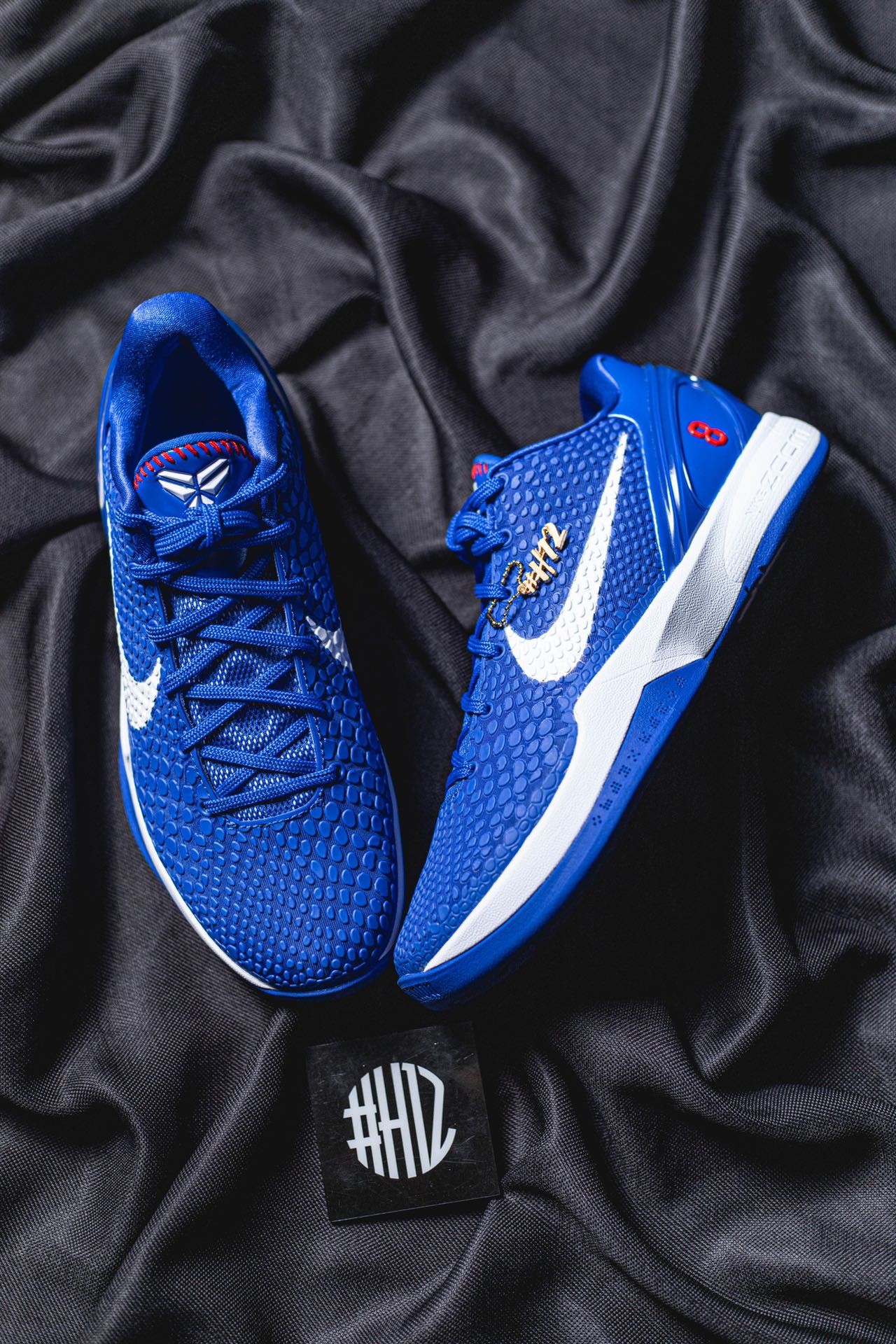 H12/Godkiller  Kobe 6 Dodgers  低筒 篮球鞋 球鞋 波鞋 实战鞋 运动耐磨防滑 男鞋 波鞋   道奇蓝白 CW2190-400