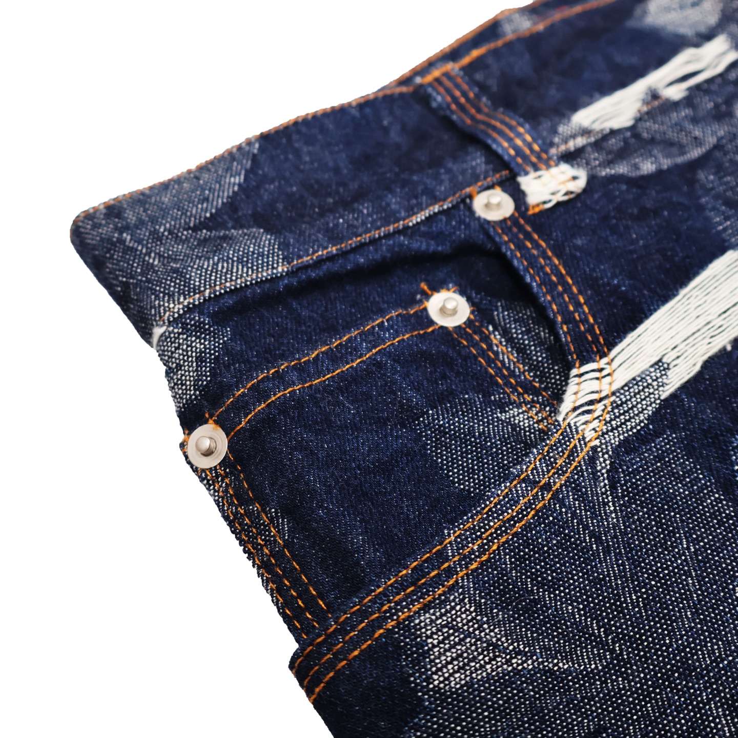 GUGGI 古驰 树叶牛仔  休闲 短裤 裤子 五分裤 蓝色A5