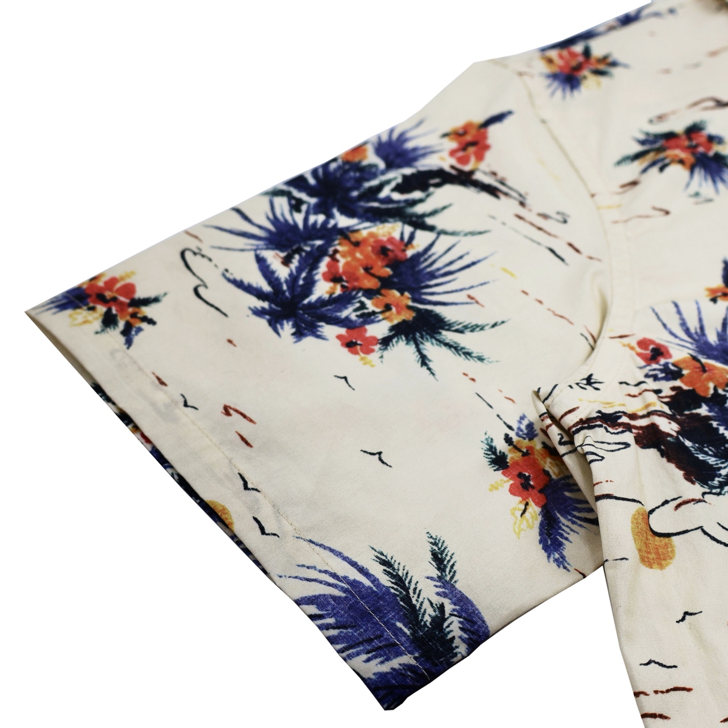 PRADA 普拉达花草  衬衫 休闲夏季 短袖 T恤 A5