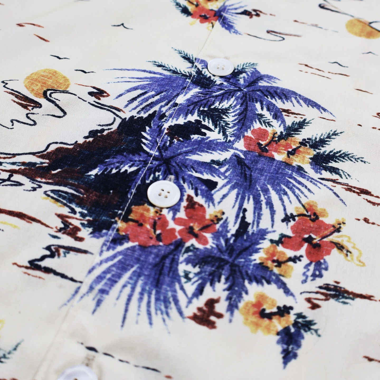 PRADA 普拉达花草  衬衫 休闲夏季 短袖 T恤 A5