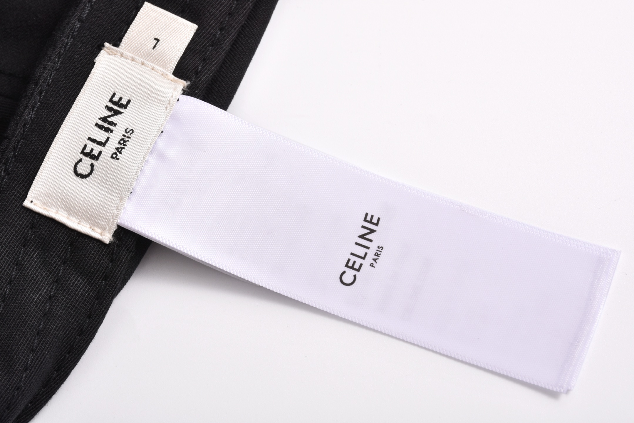 Celine赛林 毛巾绣鸭舌帽 做旧复古  牛津棉 棒球帽  