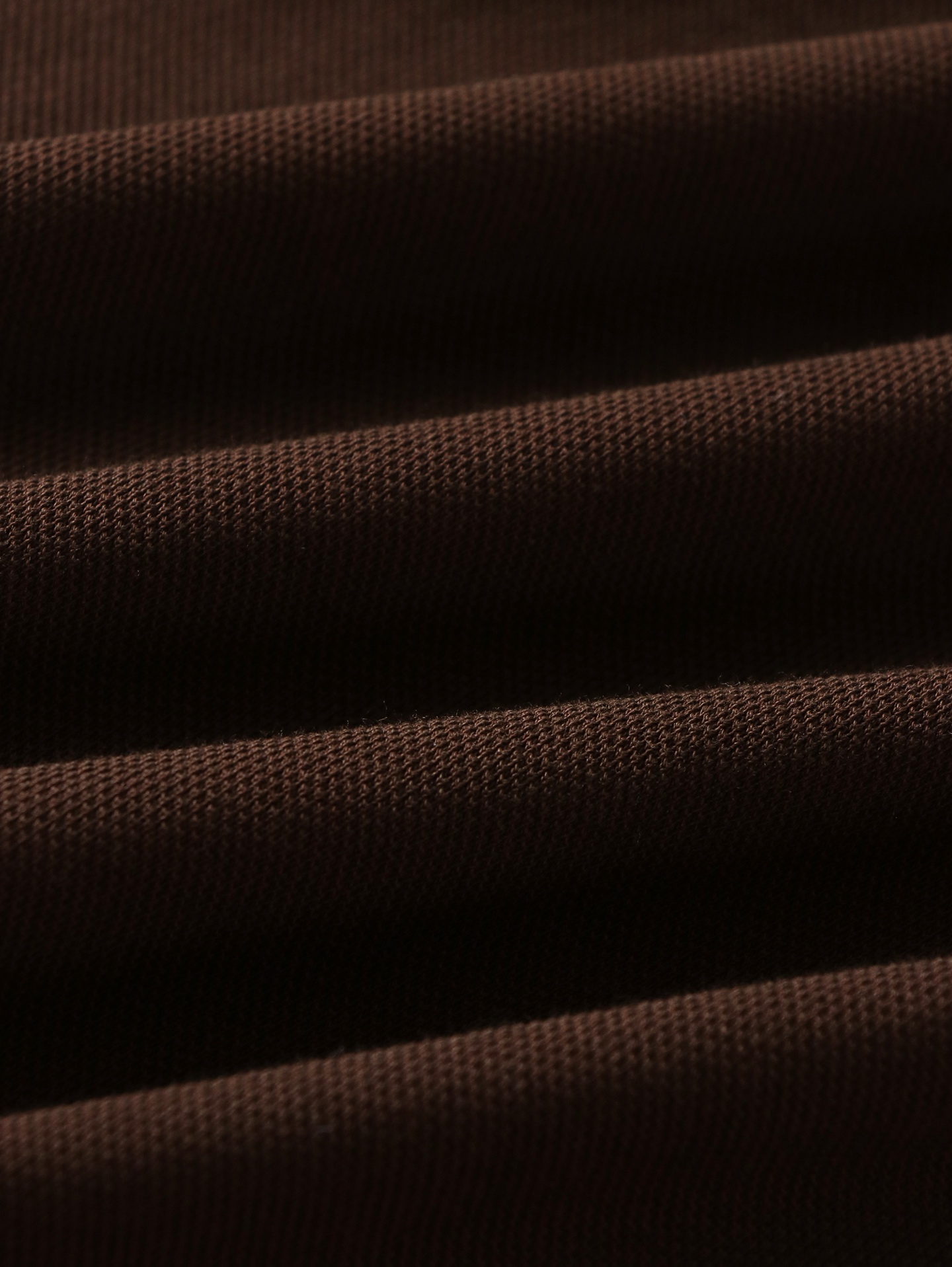 MIU MIU 假两件刺绣  圆领短袖 休闲T恤 夏季  棕色A2