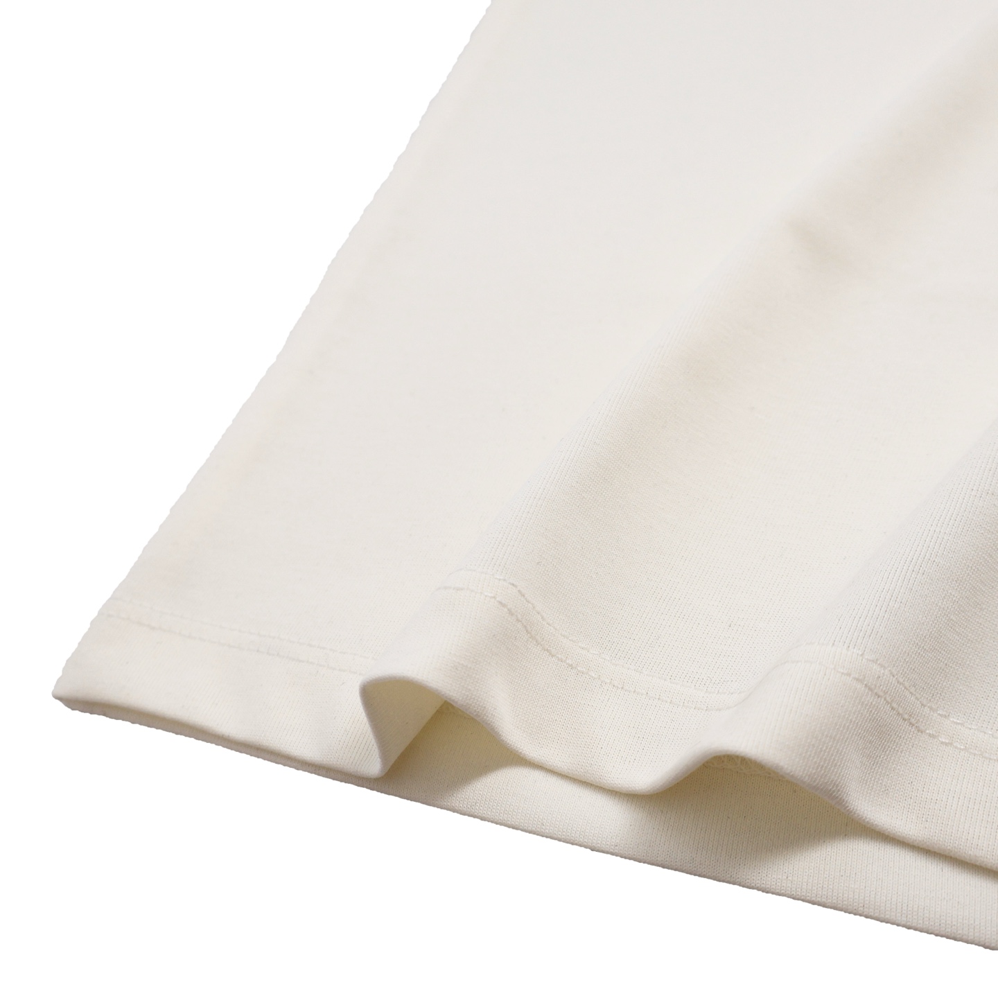 Moncler 蒙口 重影标识 圆领 宽松 透气 短袖T恤 白色 黑色-A2