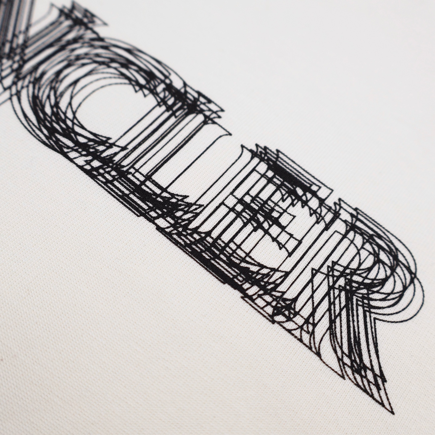 Moncler 蒙口 重影标识 圆领 宽松 透气 短袖T恤 白色 黑色-A2