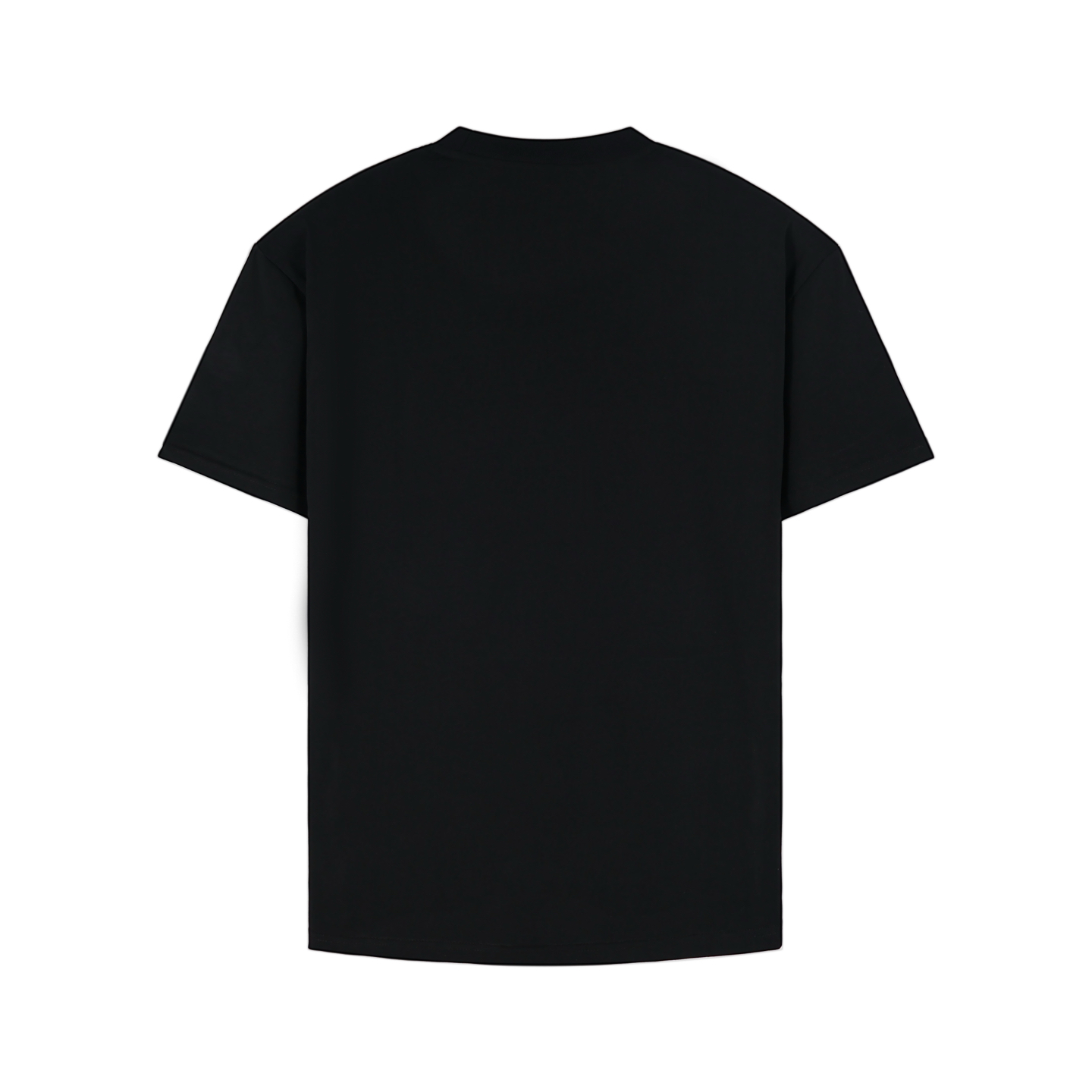 Moncler 蒙口 重影标识 圆领 宽松 透气 短袖T恤 白色 黑色-A2