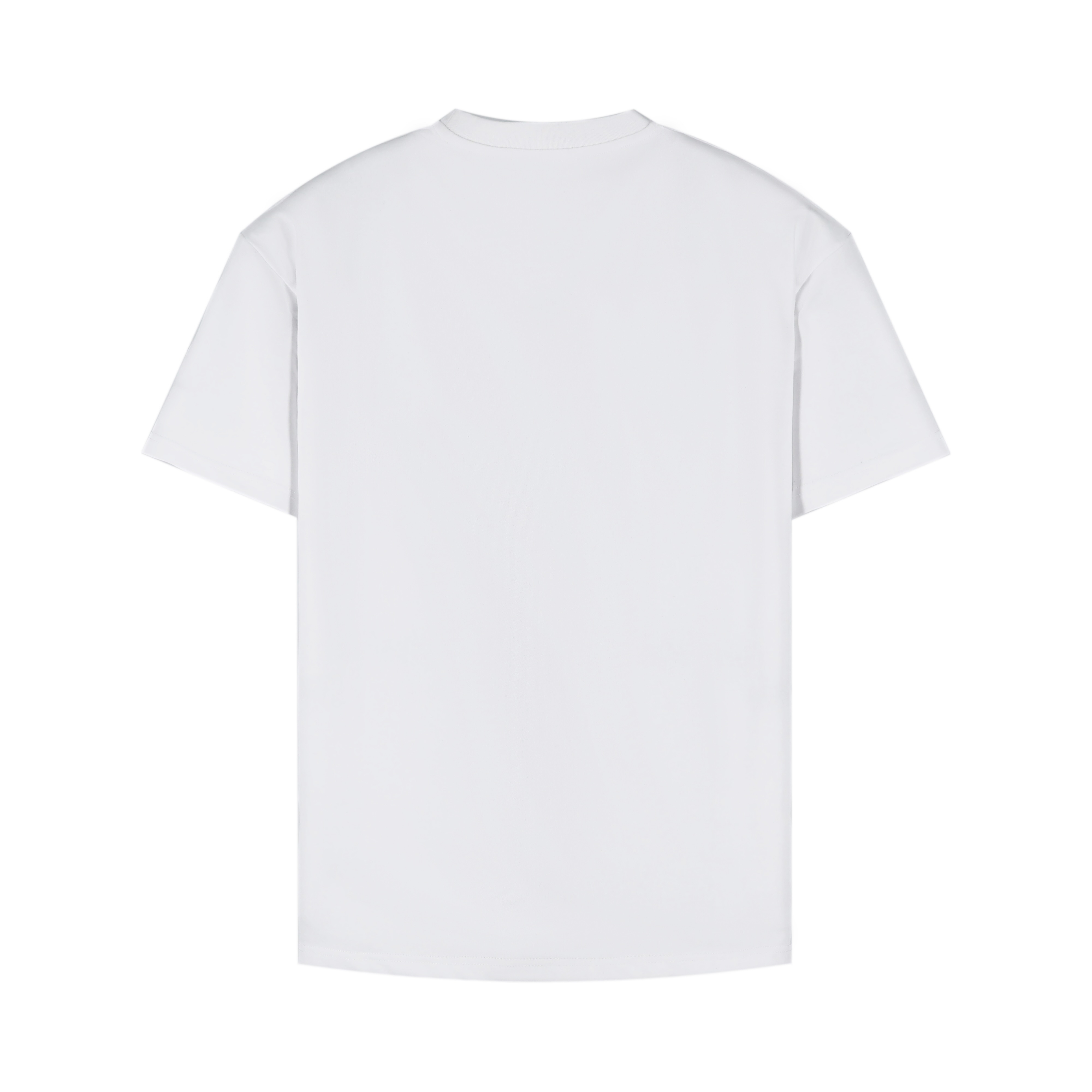 Moncler 蒙口 胸章标识 圆领 宽松 透气 短袖T恤 白色 黑色-A2