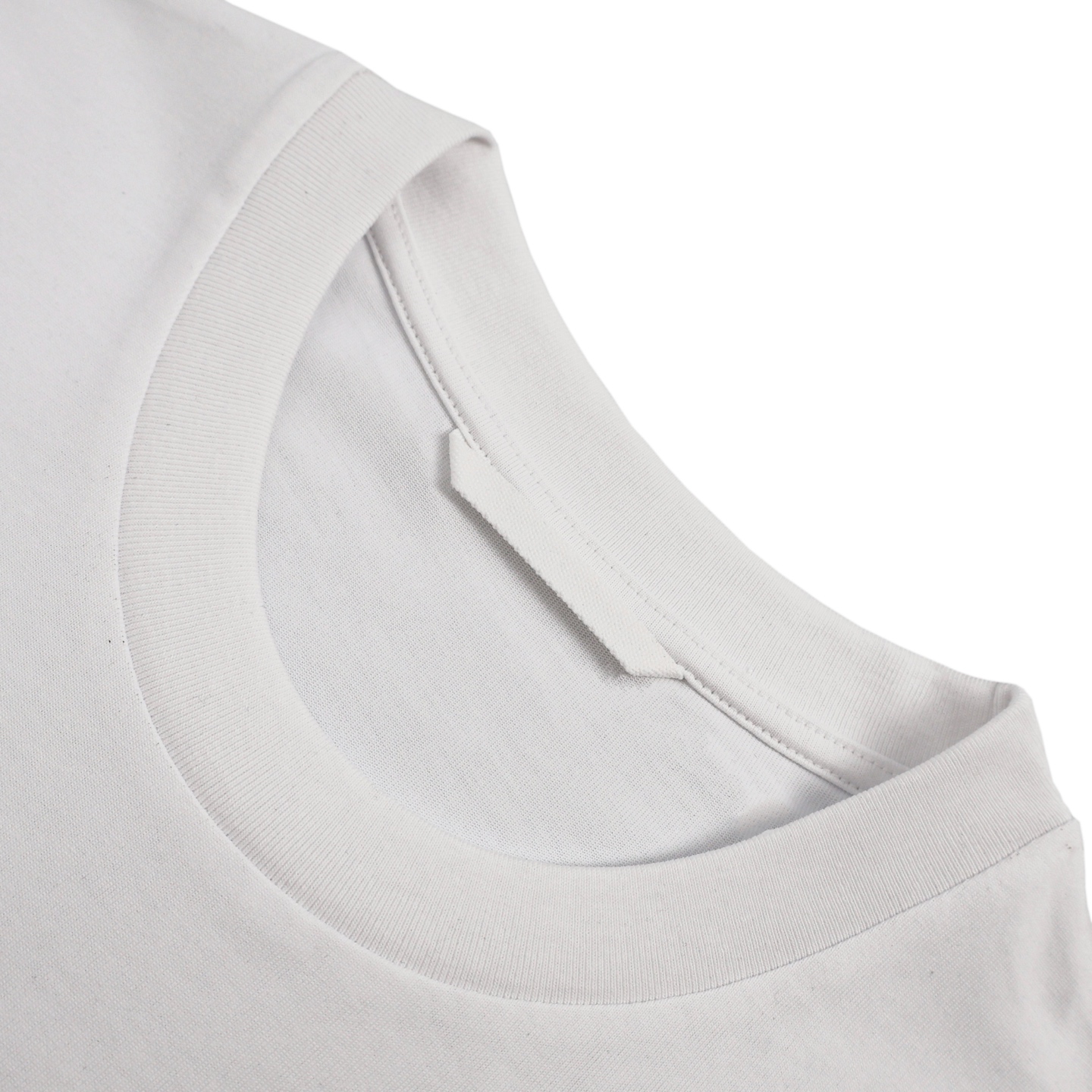 Moncler 蒙口 胸章标识 圆领 宽松 透气 短袖T恤 白色 黑色-A2