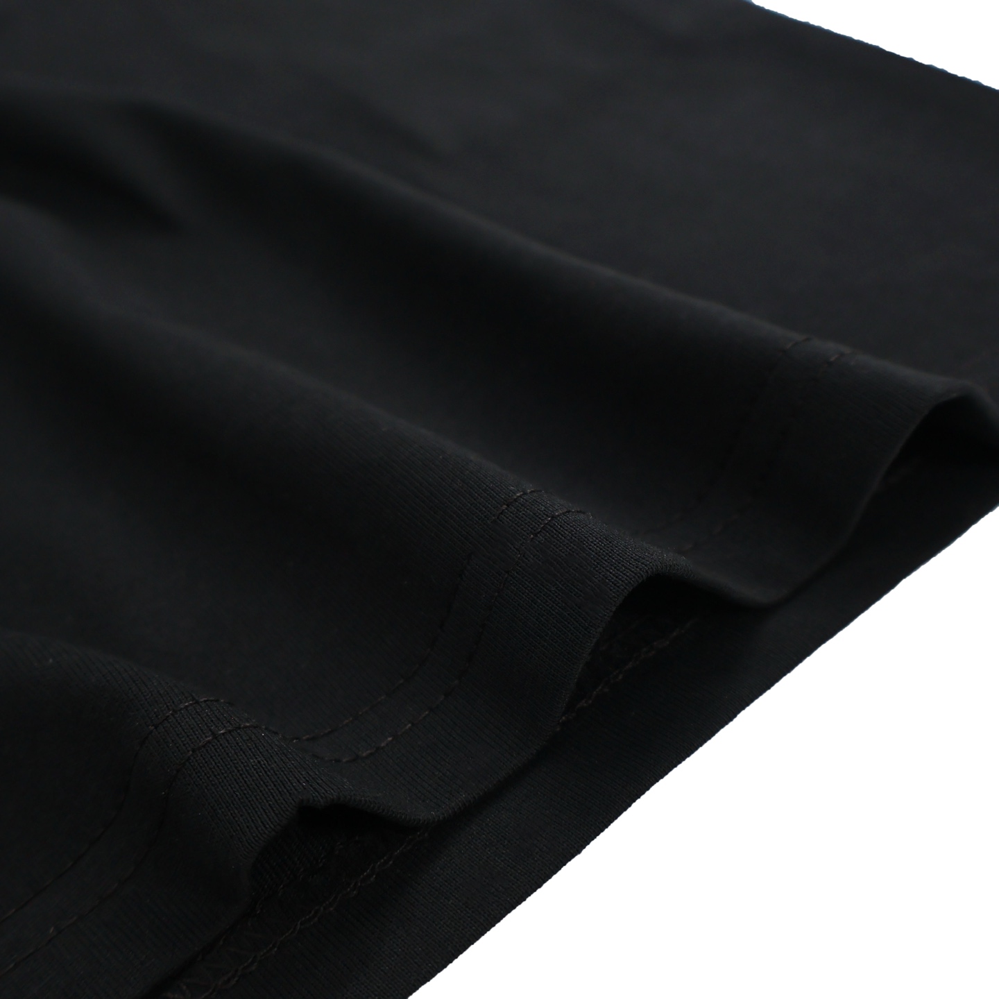 Moncler 蒙口 胸章标识 圆领 宽松 透气 短袖T恤 白色 黑色-A2