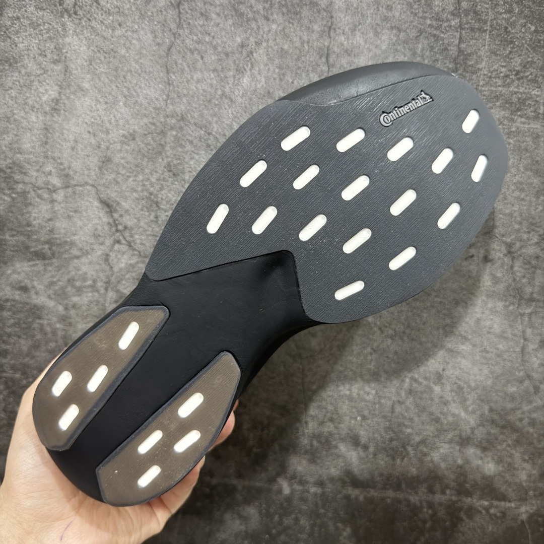 Adidas Adizero Evo SL 低筒 舒适百搭 防滑耐磨 马拉松 训练竞速 跑步鞋 女款 男款 波鞋 黑白 JP7149