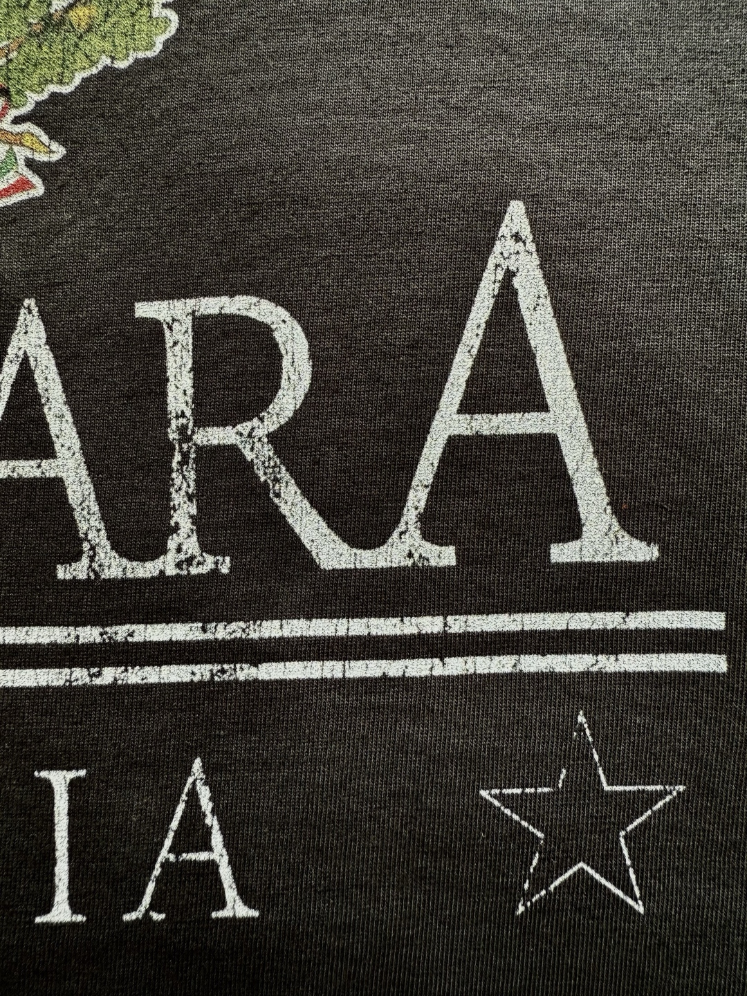 Balenciaga 巴黎世家 NOVARA 皇冠十字架龟裂 印花 短袖 T恤 圆领 短款 夏季 洗水灰 811688TRVP21055