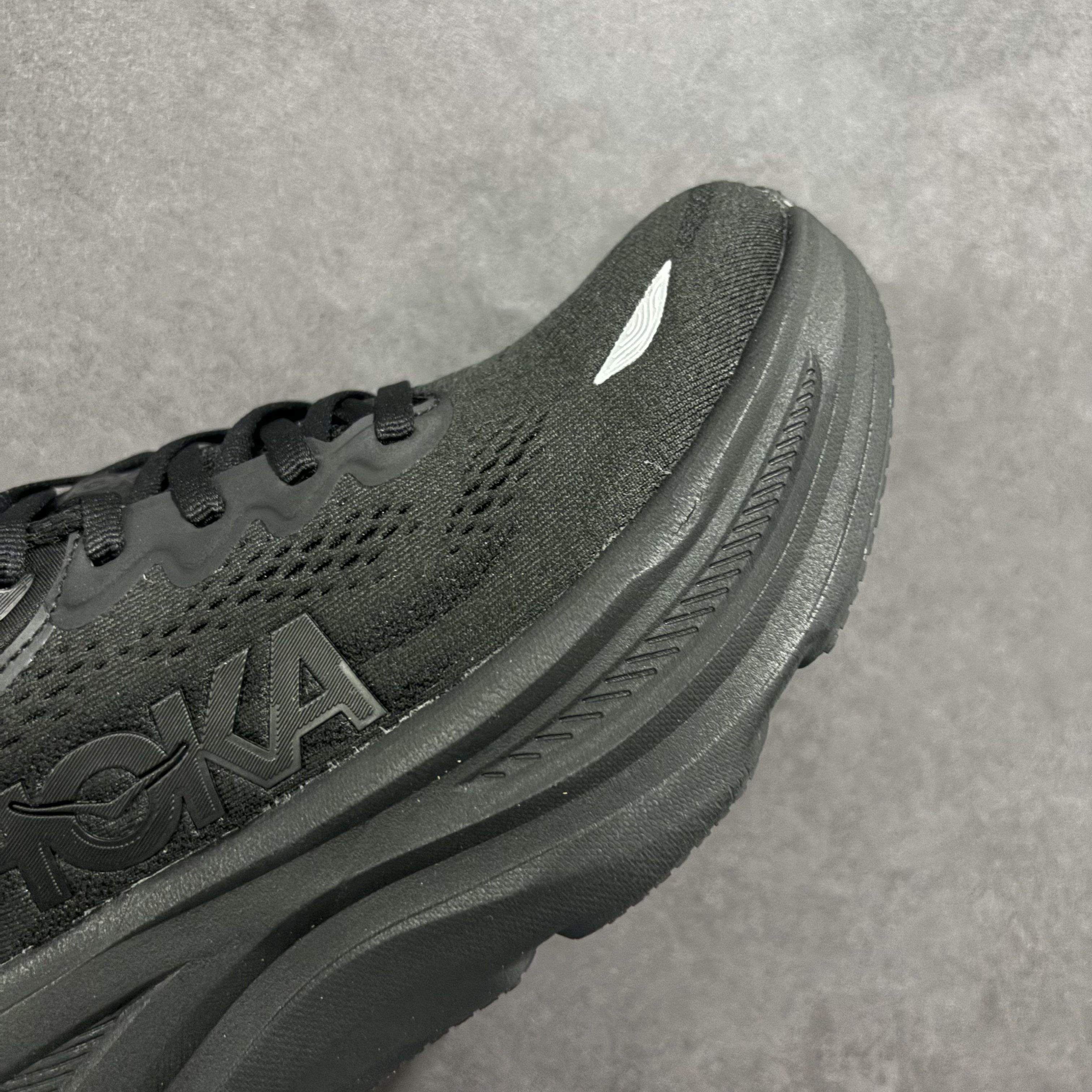 HOKA ONE ONE Bondi 9   邦迪 9 九代 舒适防滑耐磨低帮休闲跑步鞋 波鞋  黑武士 1162013-BBLC