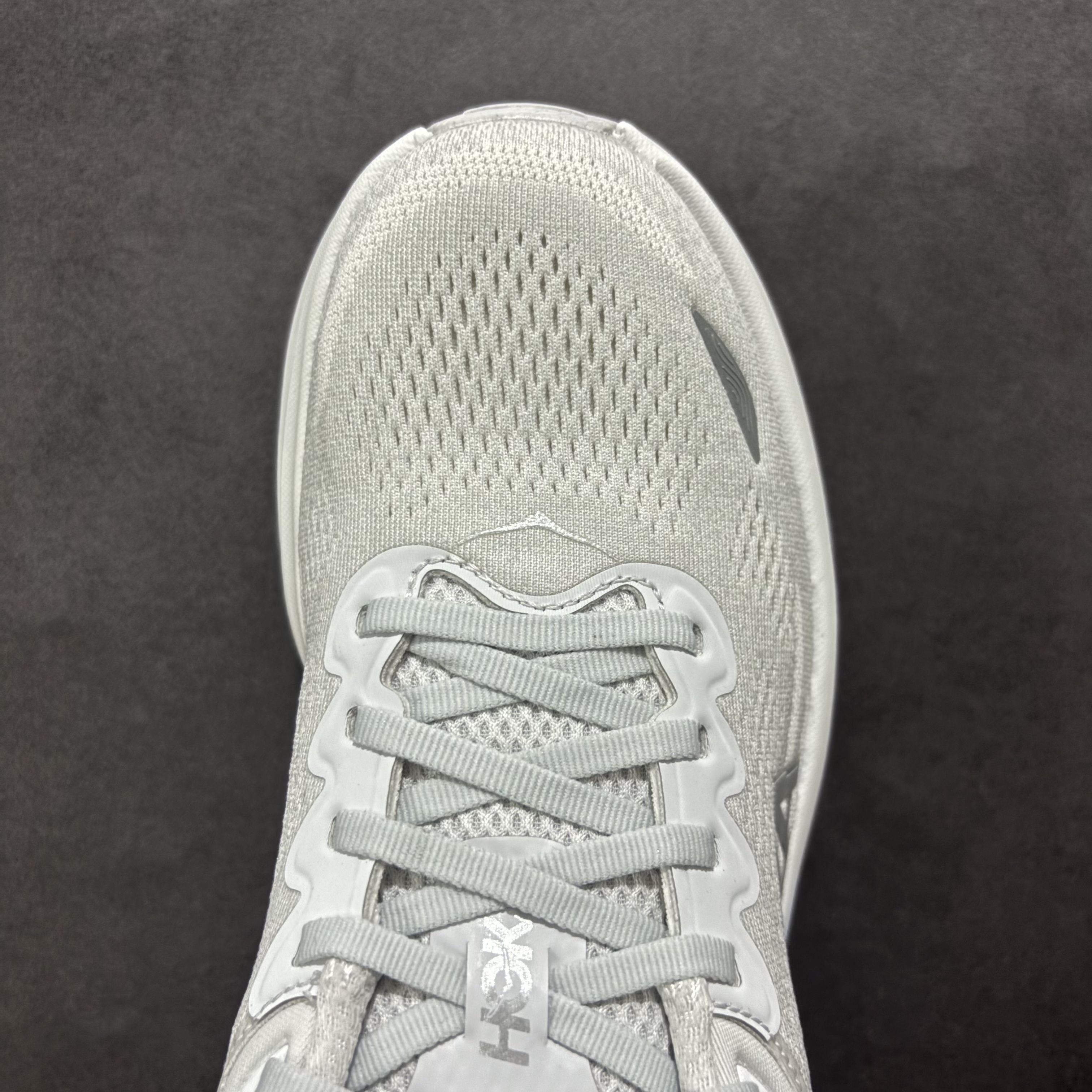 HOKA ONE ONE Bondi 9   邦迪 9 九代 舒适防滑耐磨低帮休闲跑步鞋 波鞋  灰白 1162014-CYWH