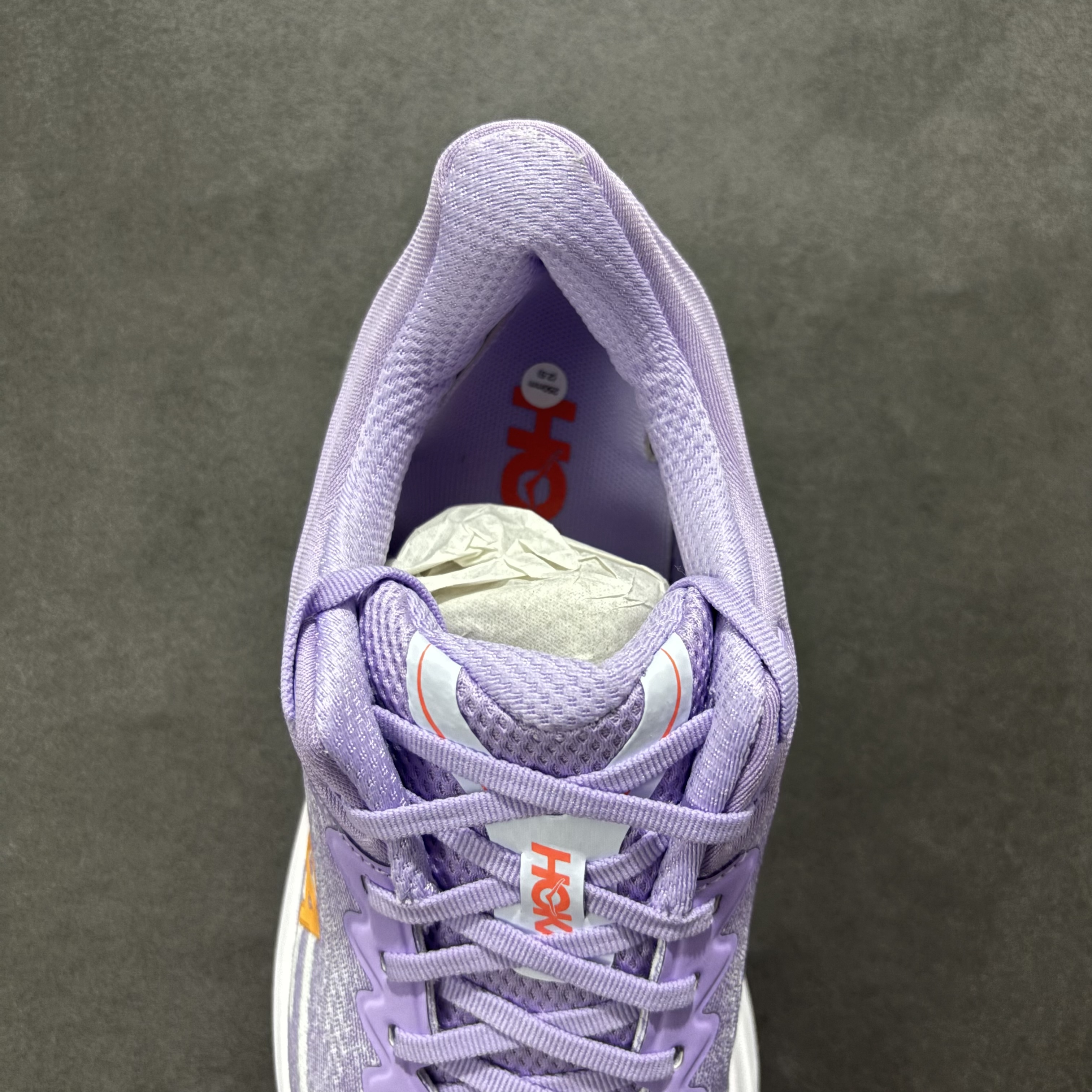 HOKA ONE ONE Bondi 9   邦迪 9 九代 舒适防滑耐磨低帮休闲跑步鞋 波鞋 紫白色 1162012-AGH