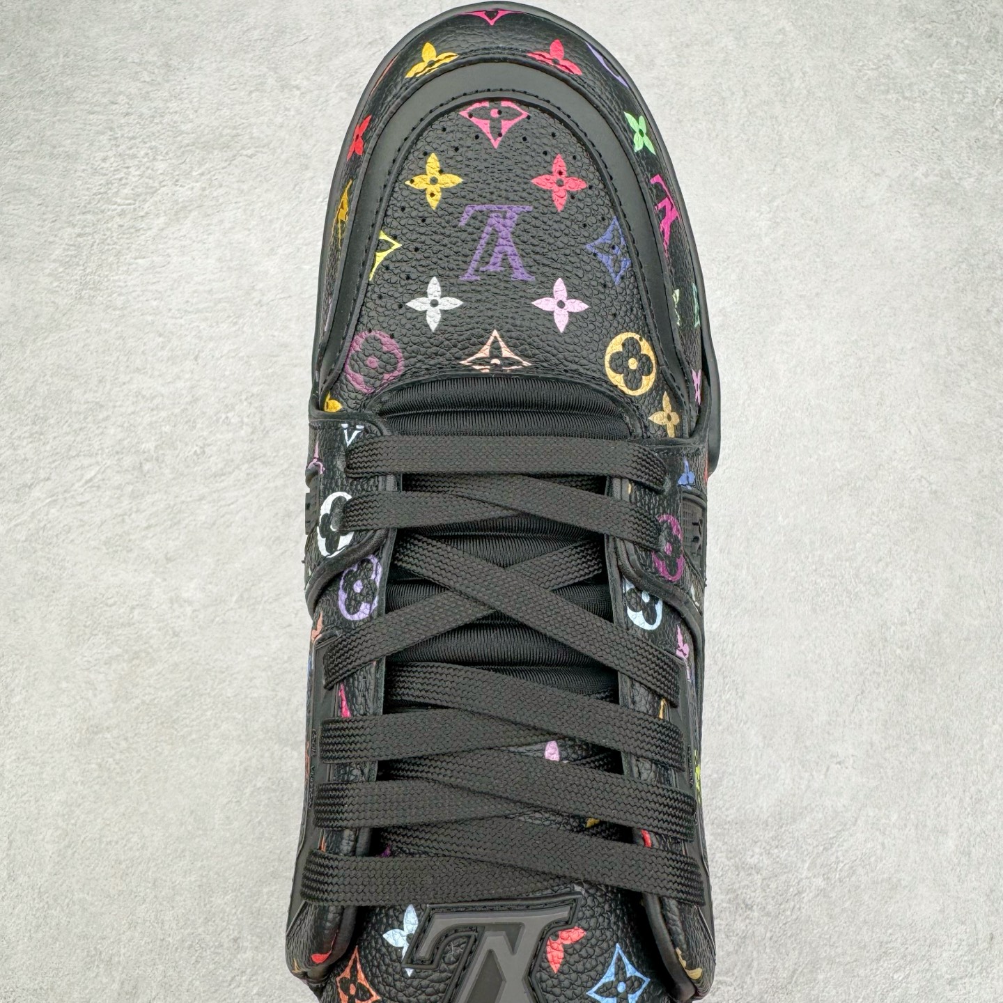 Louis Vuitton Takashi Murakami  LV Trainer 路易威登 低筒 休闲鞋 板鞋 运动鞋 男鞋 女鞋 村上隆黑色1AHEKZ