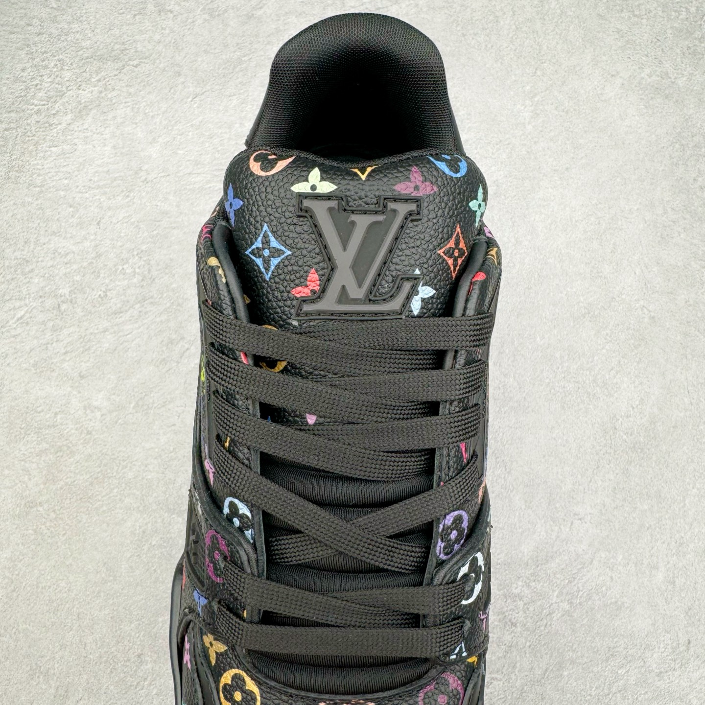 Louis Vuitton Takashi Murakami  LV Trainer 路易威登 低筒 休闲鞋 板鞋 运动鞋 男鞋 女鞋 村上隆黑色1AHEKZ