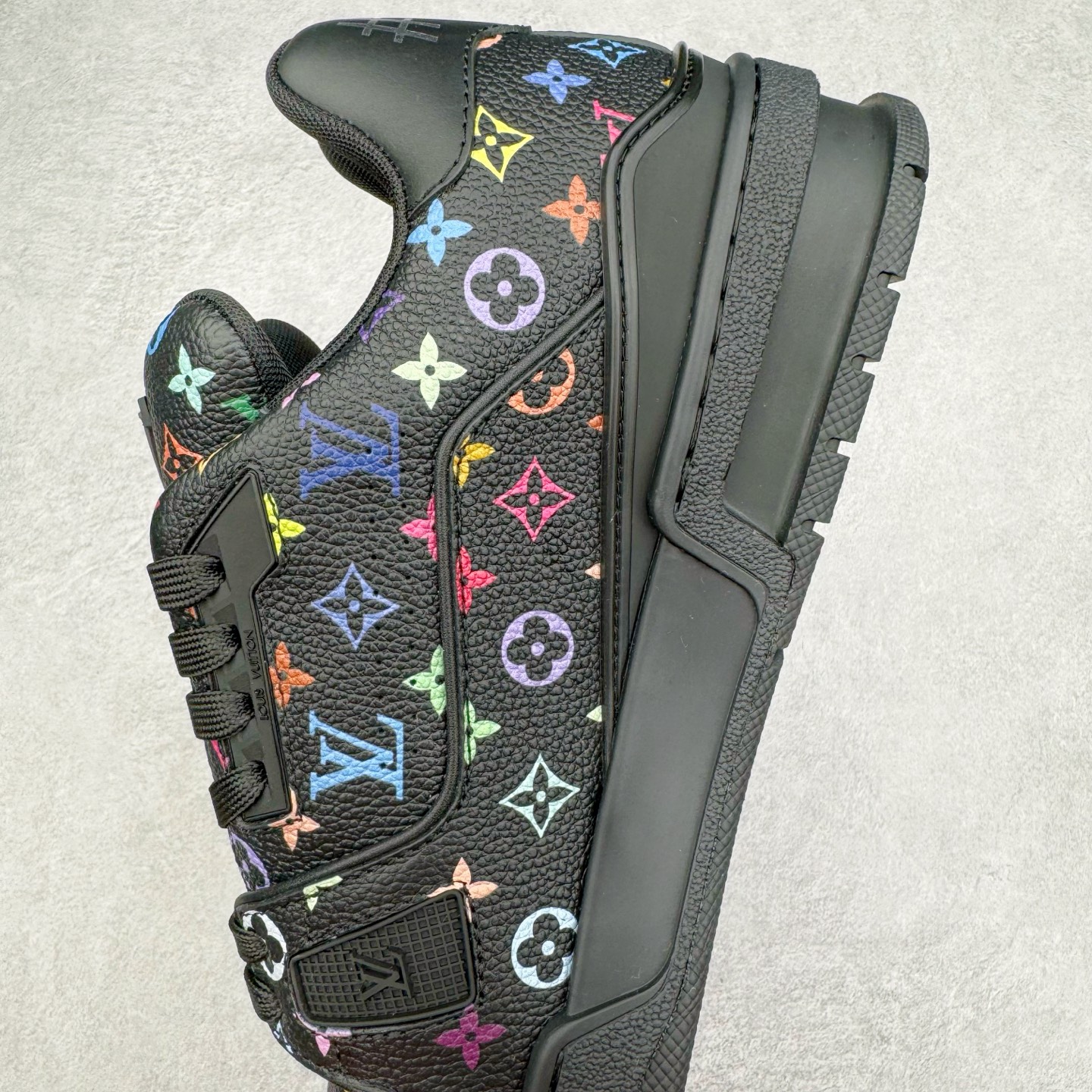 Louis Vuitton Takashi Murakami  LV Trainer 路易威登 低筒 休闲鞋 板鞋 运动鞋 男鞋 女鞋 村上隆黑色1AHEKZ
