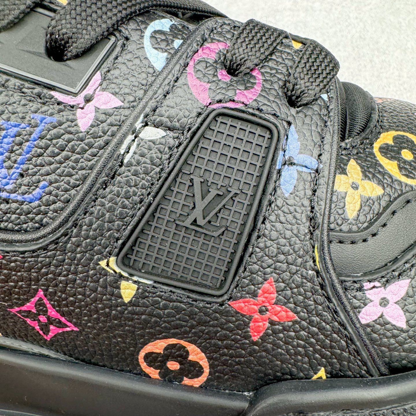 Louis Vuitton Takashi Murakami  LV Trainer 路易威登 低筒 休闲鞋 板鞋 运动鞋 男鞋 女鞋 村上隆黑色1AHEKZ