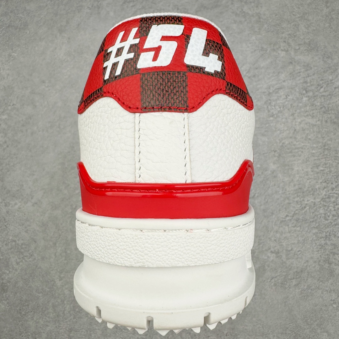 Louis Vuitton Takashi Murakami  LV Trainer 路易威登 低筒 休闲鞋 板鞋 运动鞋 男鞋 女鞋 棋盘格 黑红