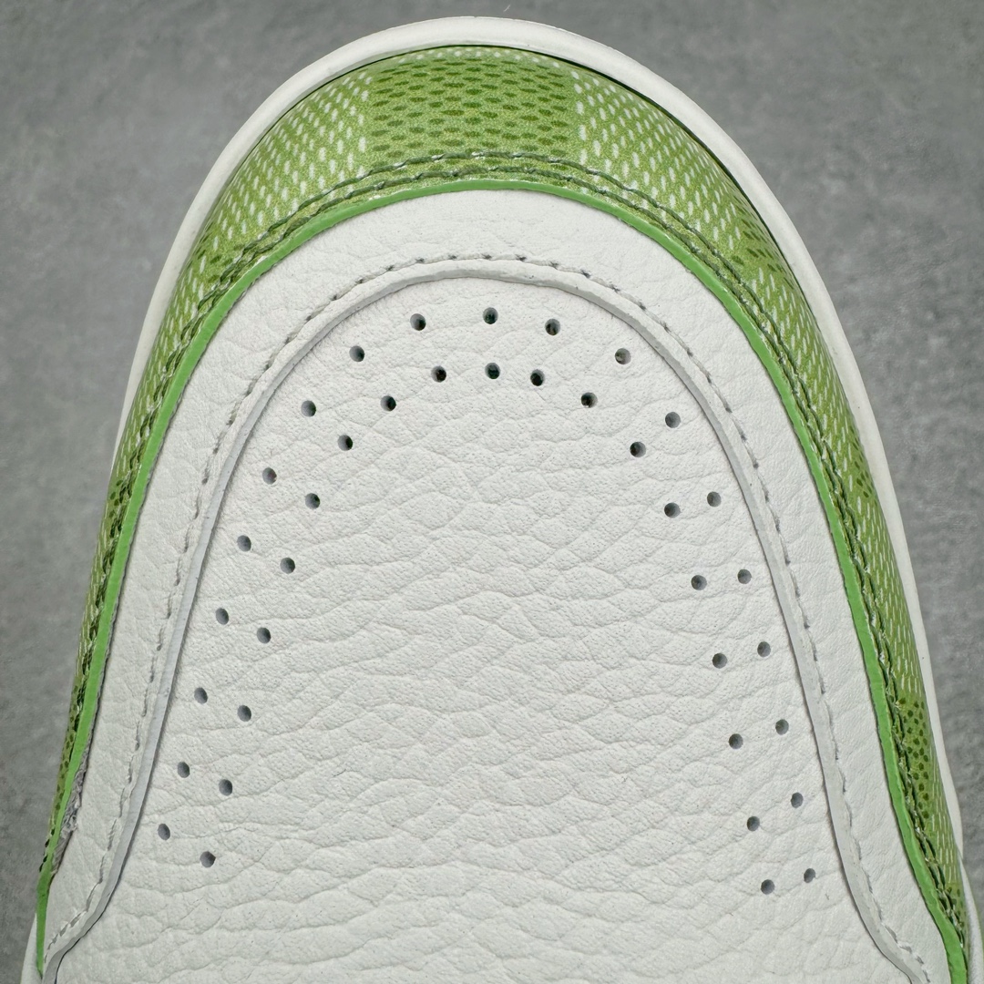 Louis Vuitton  LV Trainer 路易威登 低筒 休闲鞋 板鞋 运动鞋 男鞋 女鞋 棋盘格 白绿色 1ACRCL