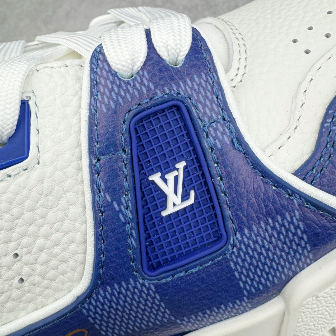 Louis Vuitton  LV Trainer 路易威登 低筒 休闲鞋 板鞋 运动鞋 男鞋 女鞋 棋盘格 白蓝